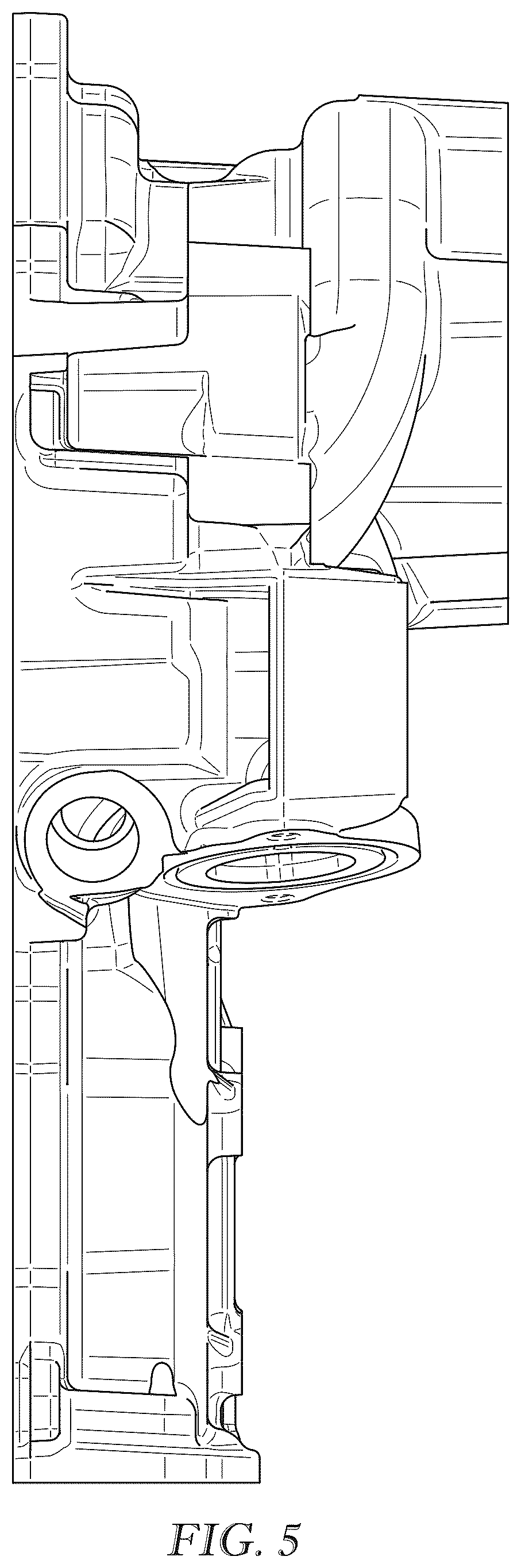 Patent USD1075844 Figure 5 – Timing cover