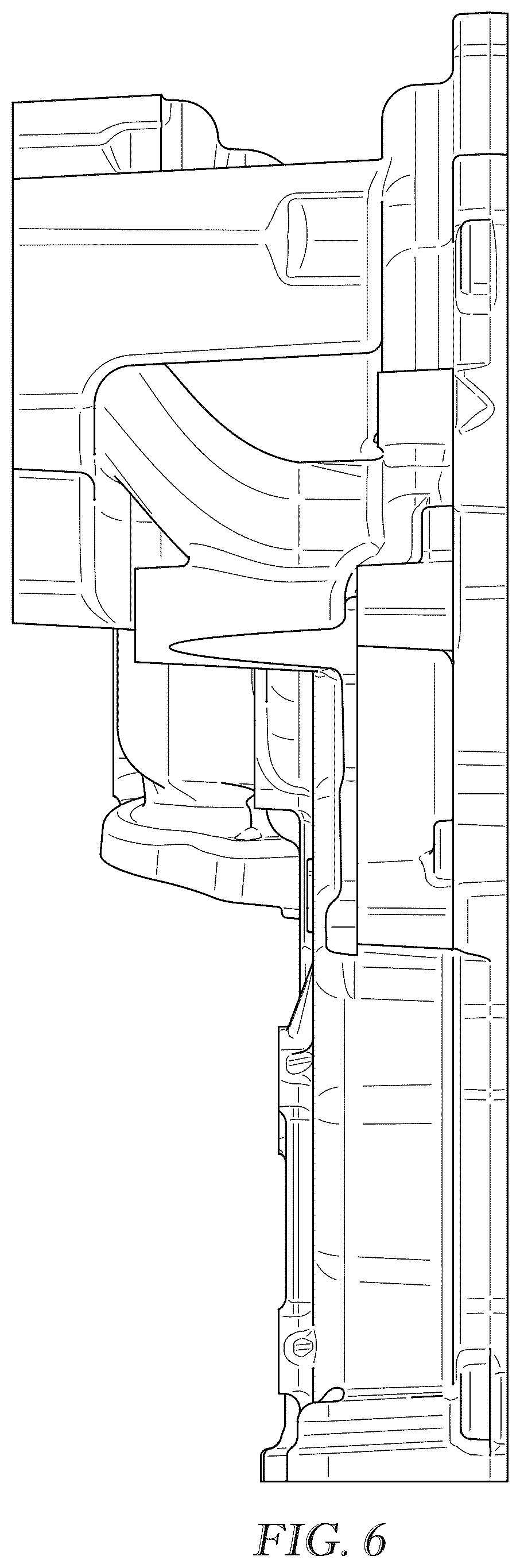 Patent USD1075844 Figure 6 – Timing cover