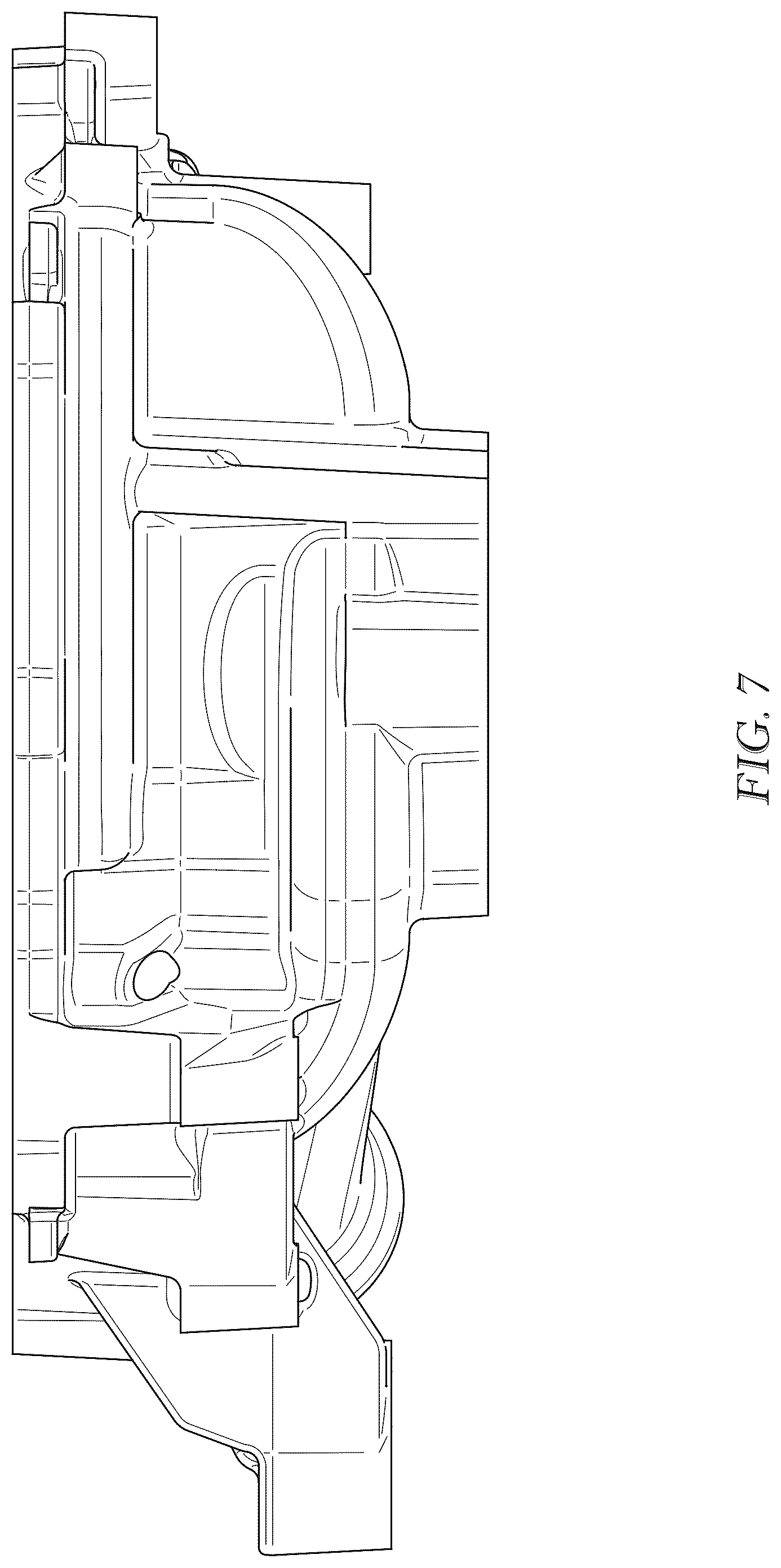 Patent USD1075844 Figure 7 – Timing cover
