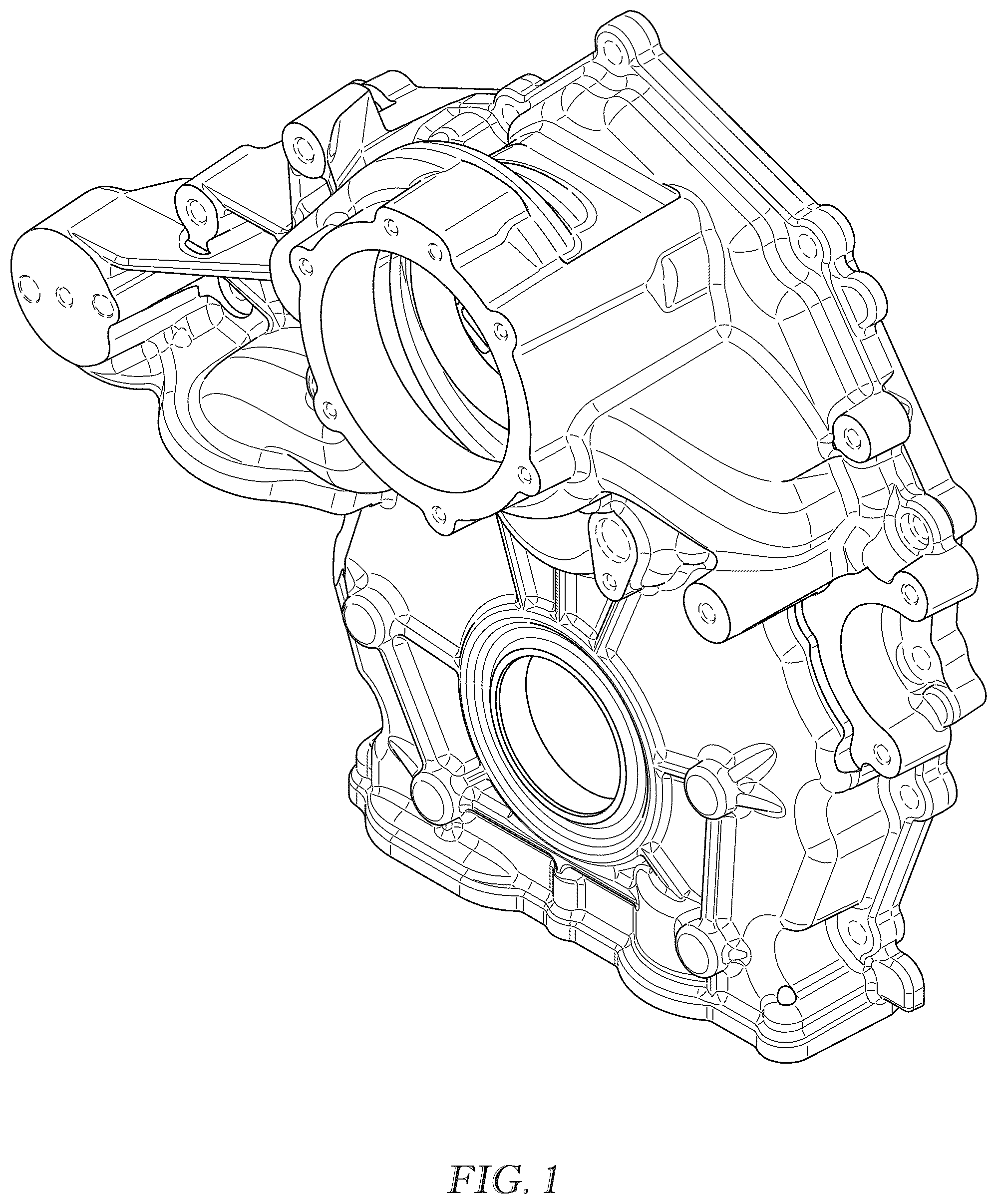 Patent USD1075845 Figure 1 – Timing cover