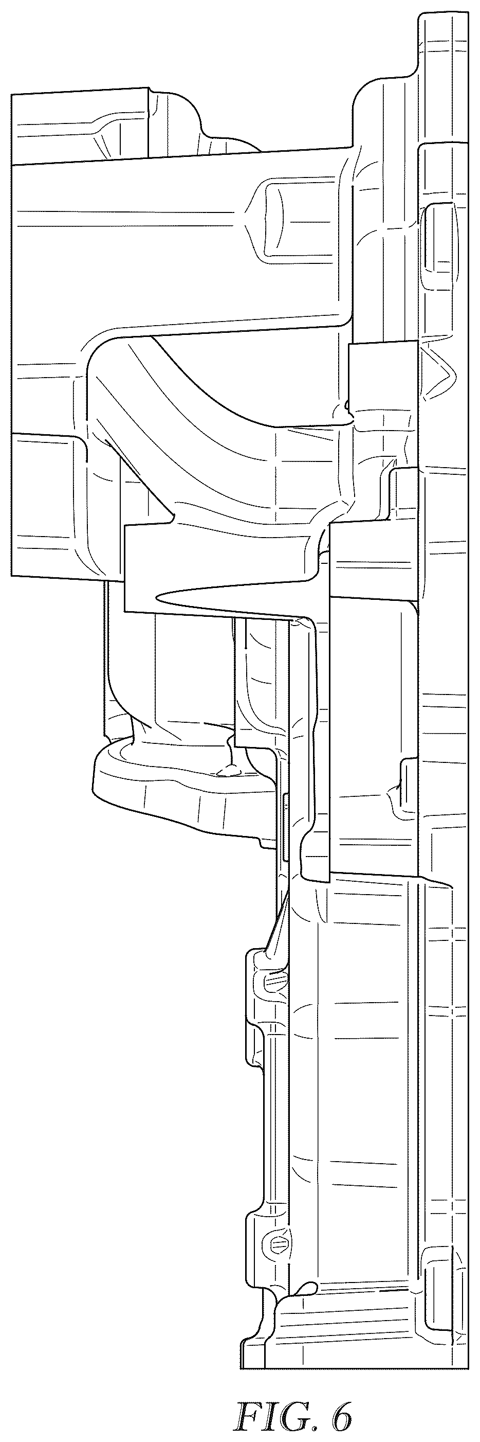 Patent USD1075845 Figure 6 – Timing cover