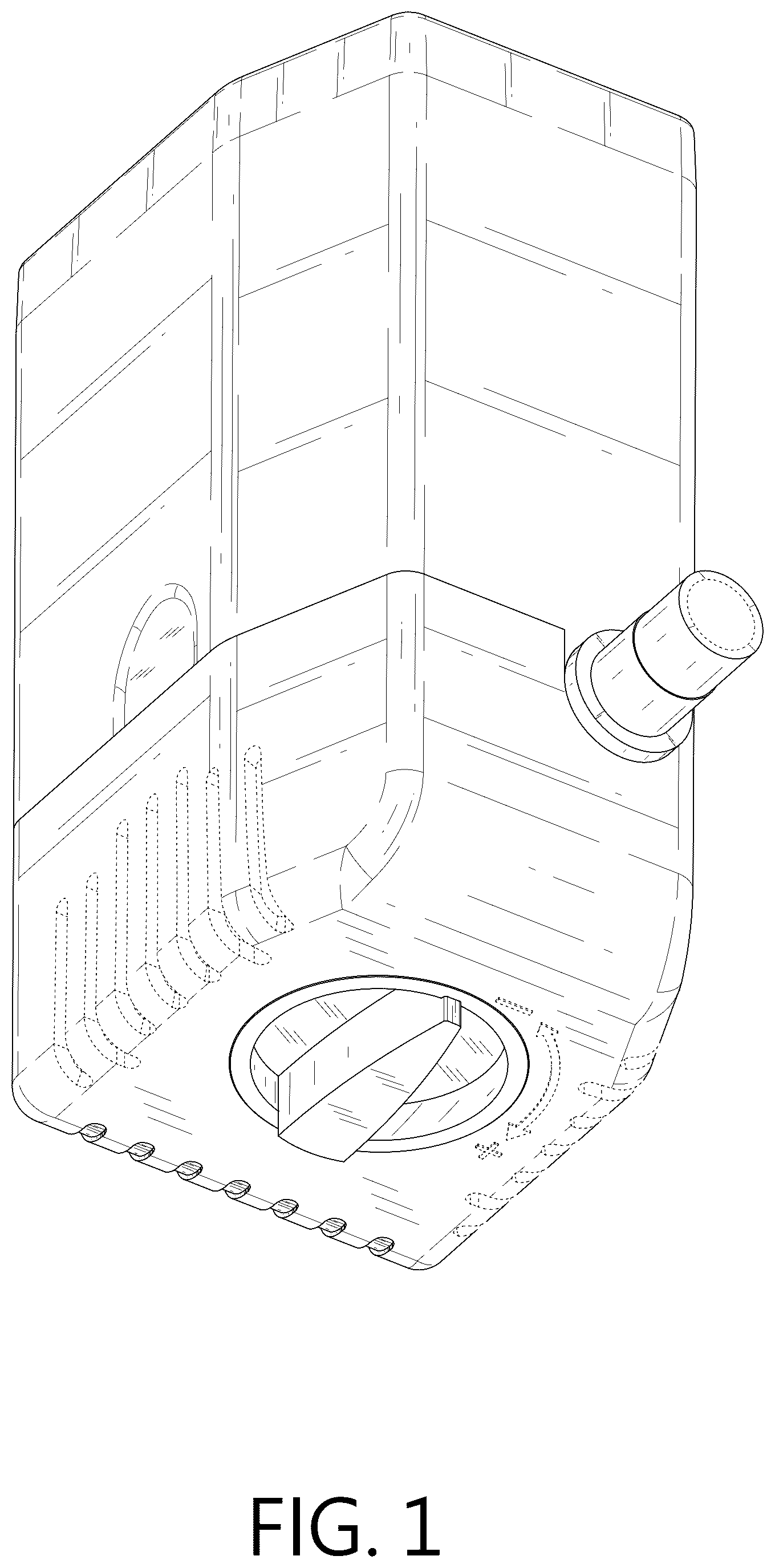Patent USD1075847 — Adjustable water pump case — Figure 1