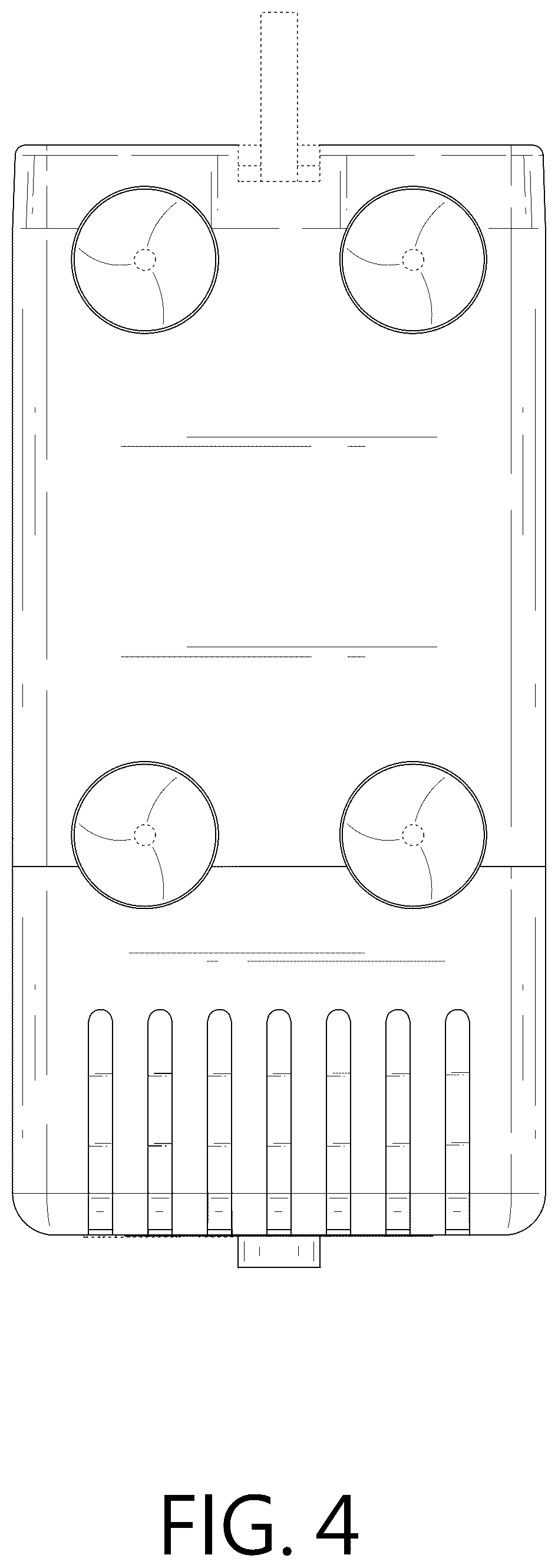 Patent USD1075847 Figure 4 – Adjustable water pump case