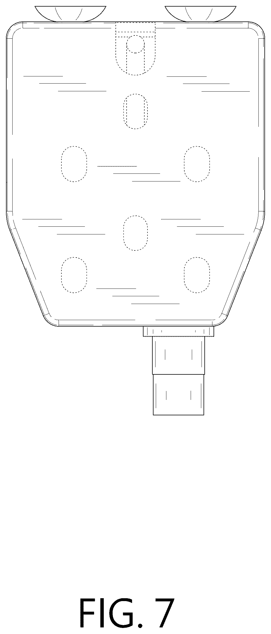Patent USD1075847 Figure 7 – Adjustable water pump case