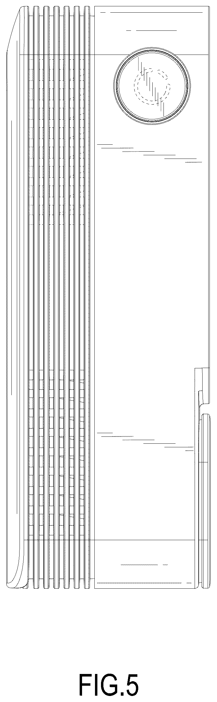 Patent USD1075849 Figure 5 – Tyre inflator