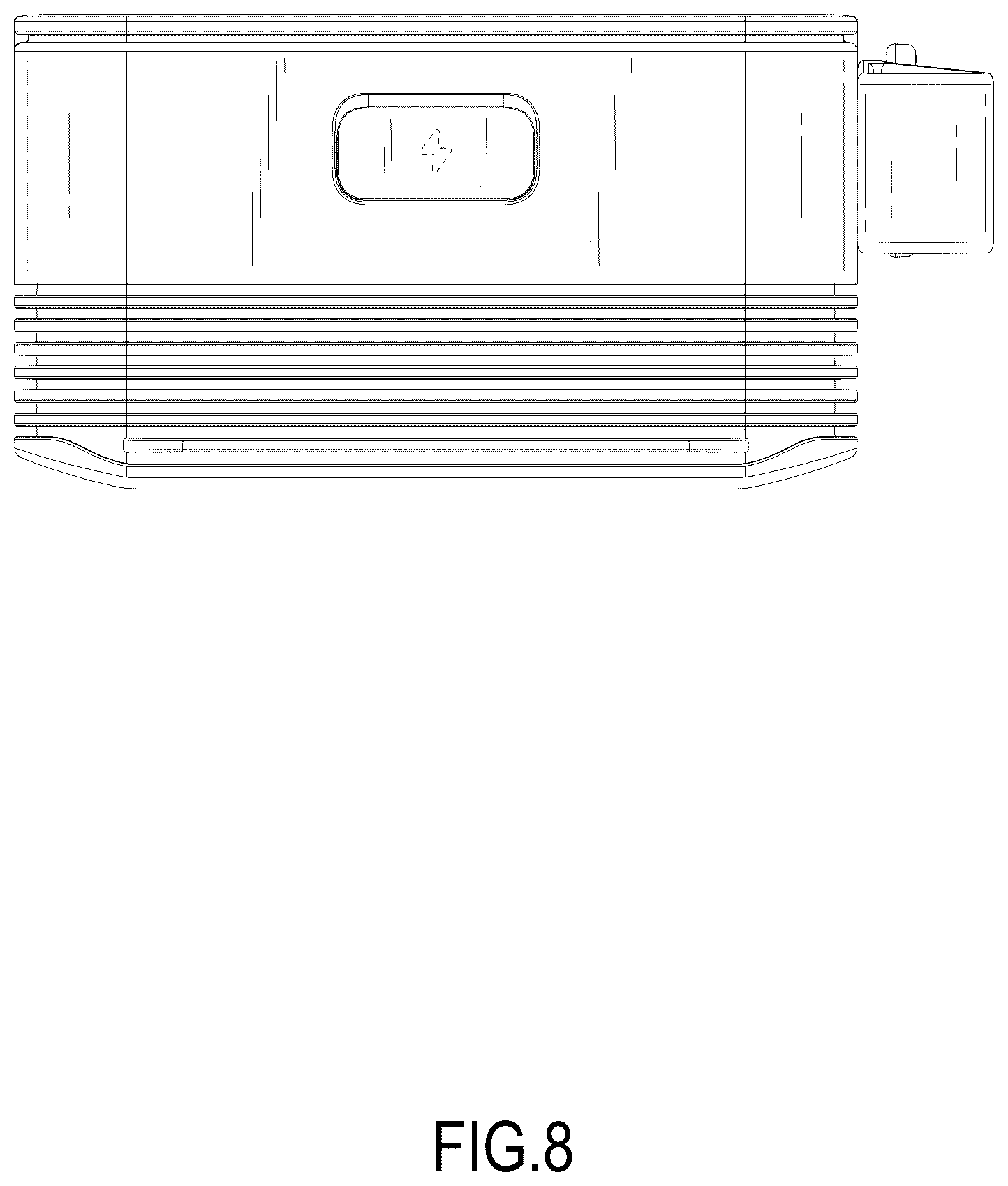 Patent USD1075849 Figure 8 – Tyre inflator