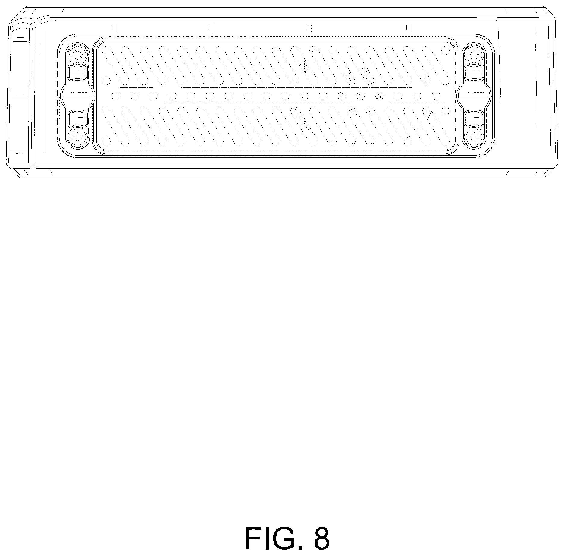 Patent USD1075850 Figure 8 – Rectangular water pump