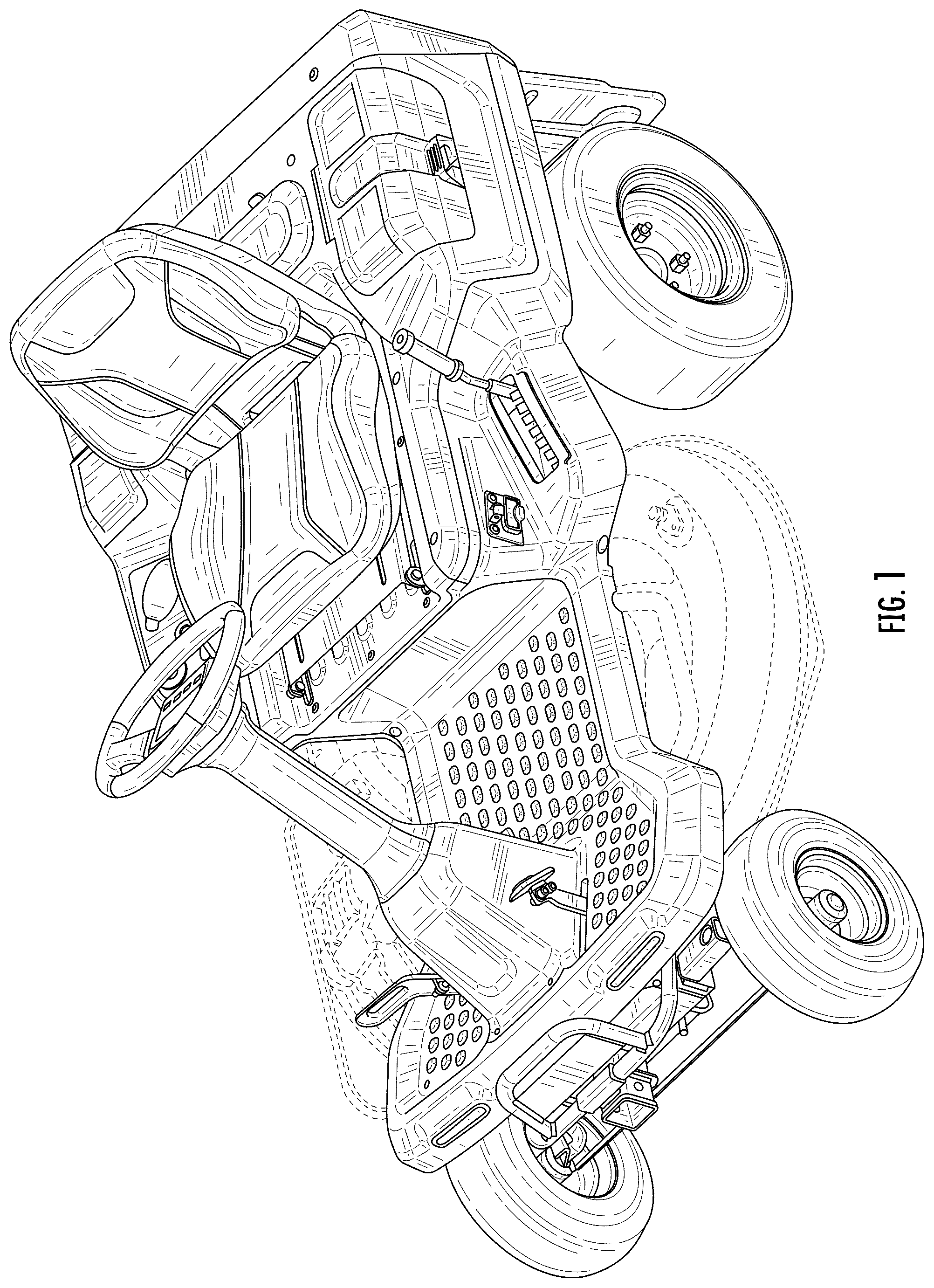 Patent USD1075851 Figure 1 – Mower