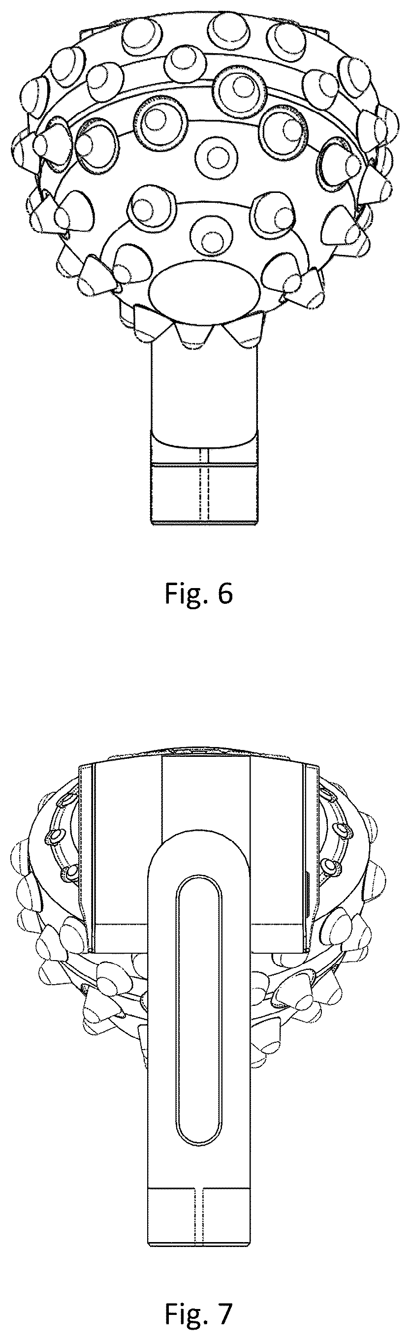 Patent USD1075852 Figure 4 – Cutting wing with rock roller for a reamer assembly