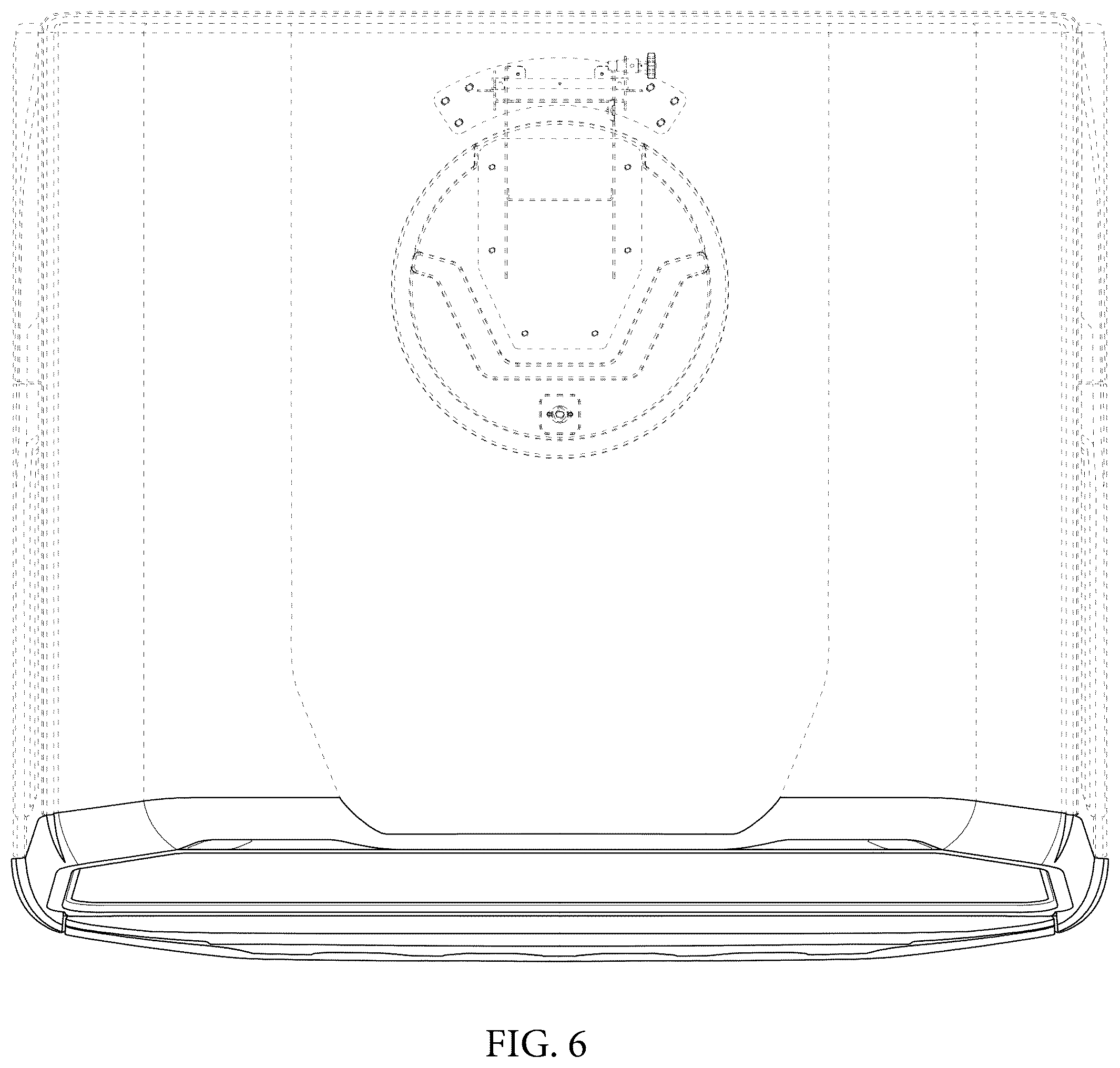 Patent USD1075854 Figure 6 – Cabin for vehicles