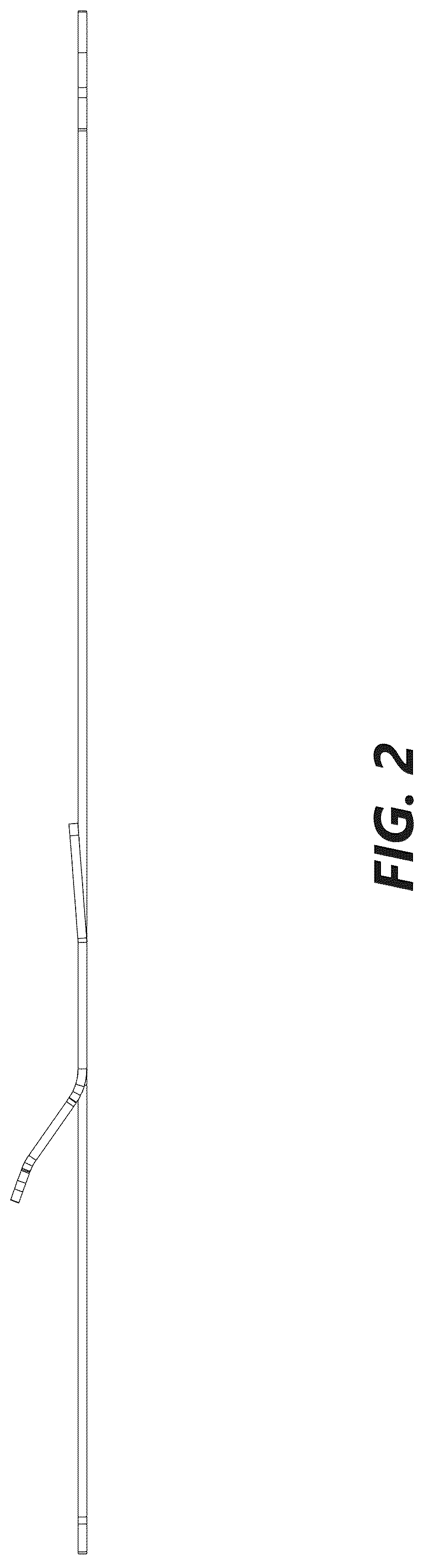 Patent USD1075855 Figure 2 – Sinker for a knitting machine