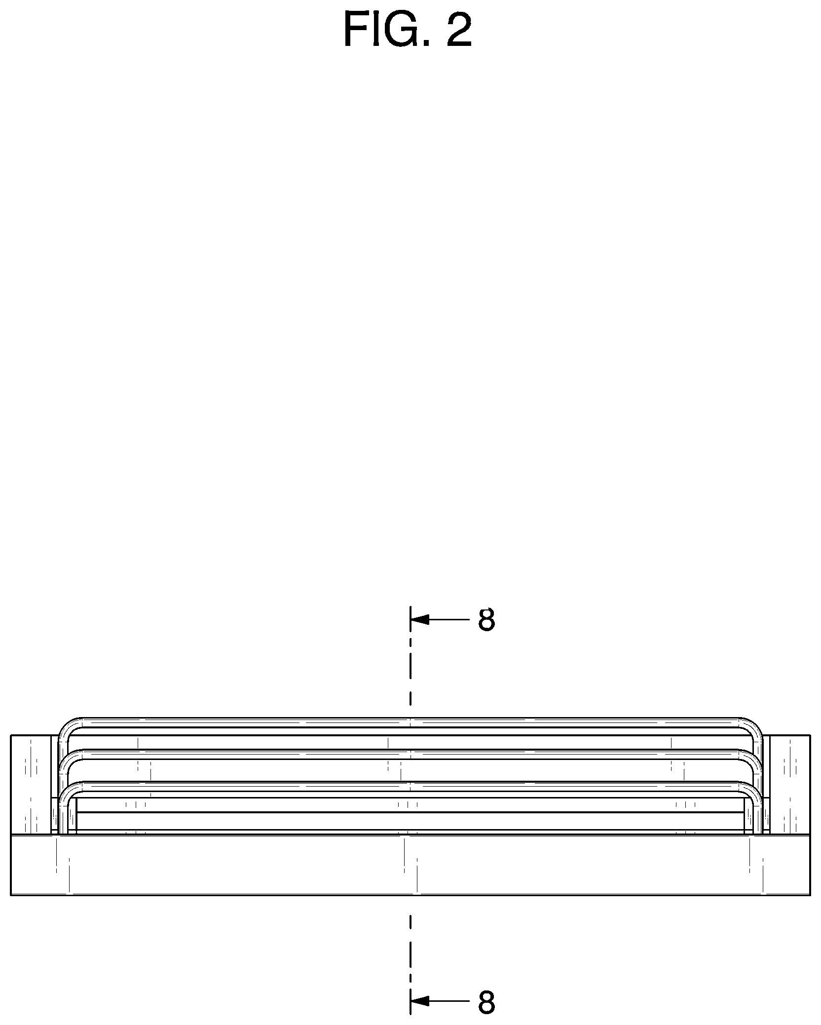 Patent USD1075856 Figure 2 – Interior component for refrigerator