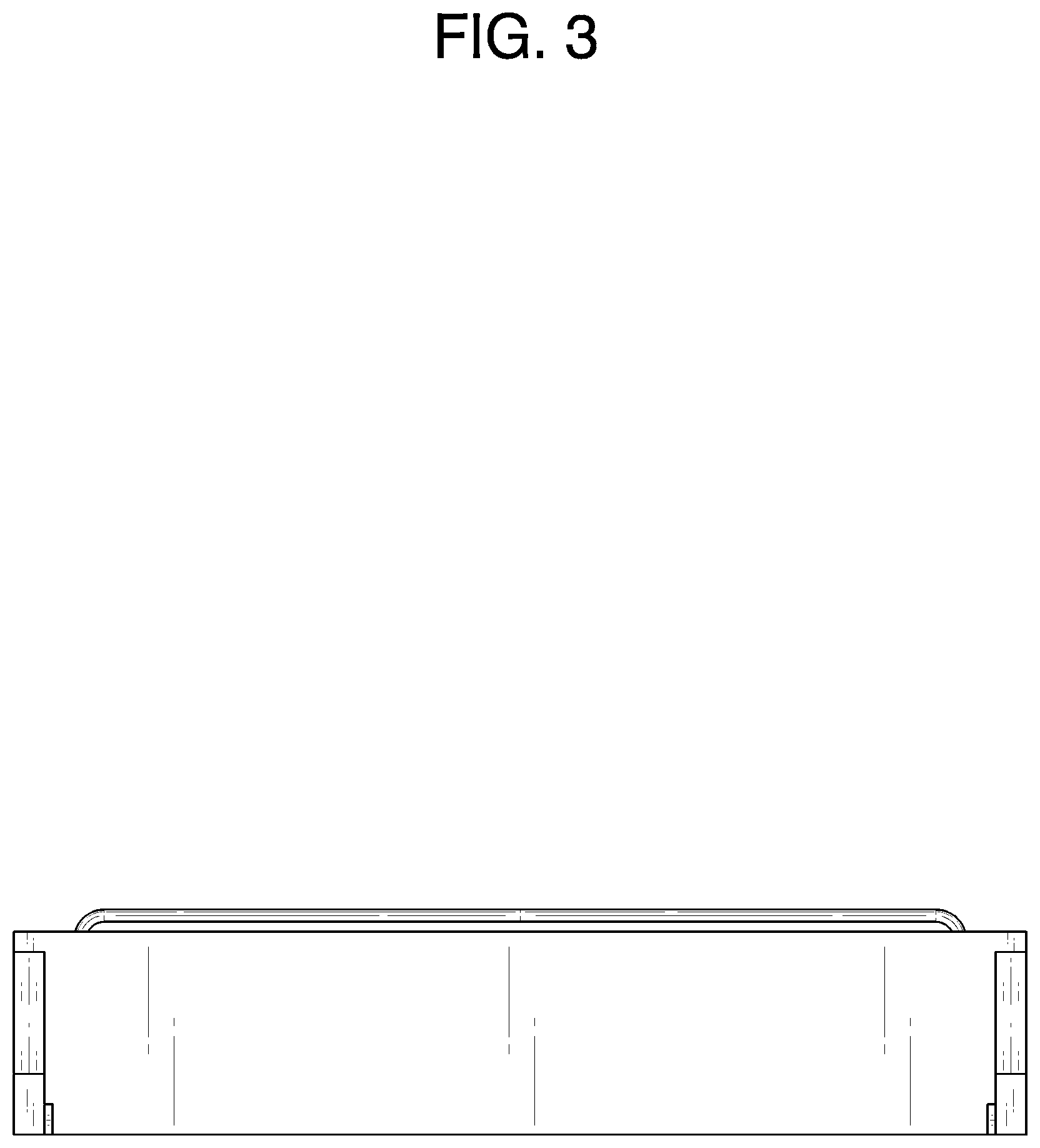 Patent USD1075856 Figure 3 – Interior component for refrigerator