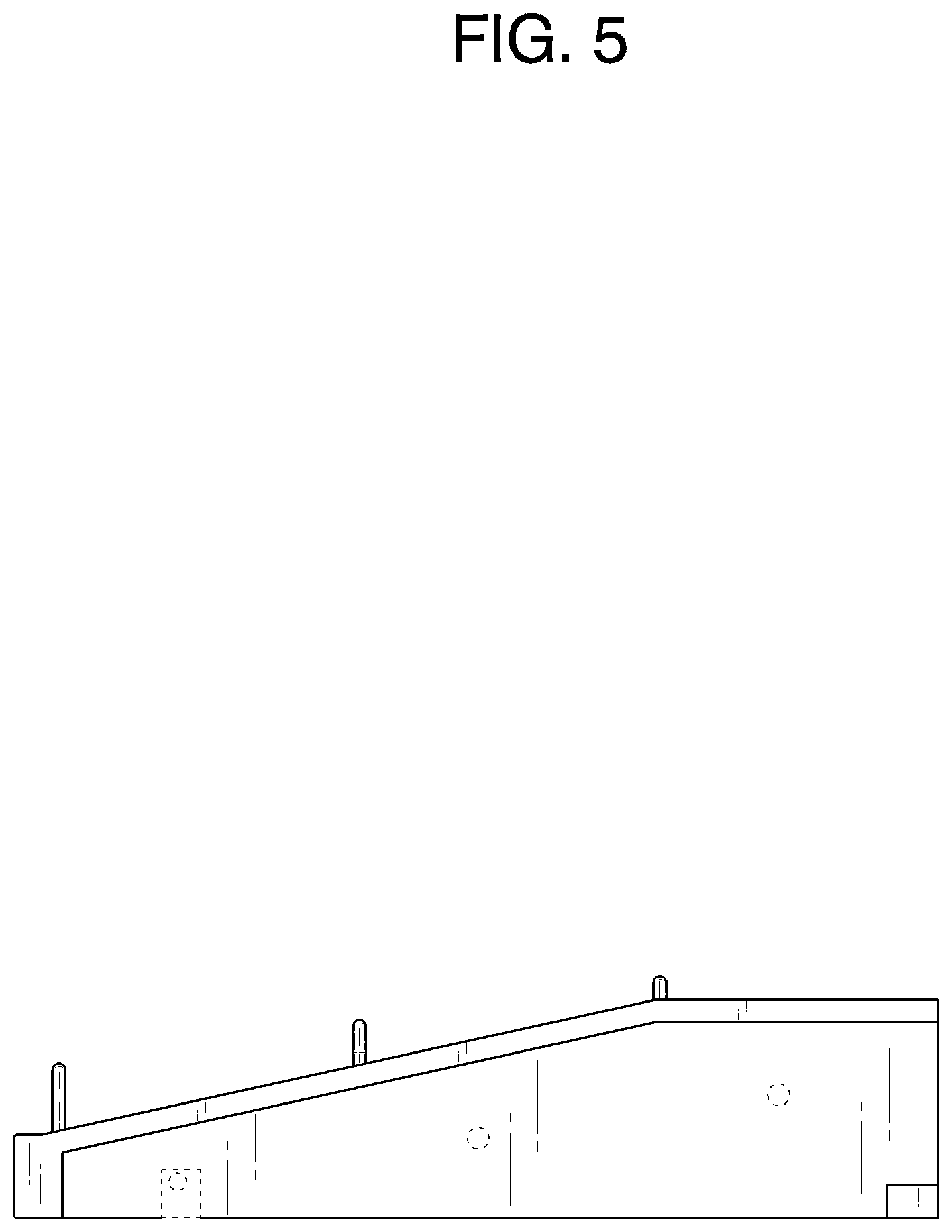 Patent USD1075856 Figure 5 – Interior component for refrigerator