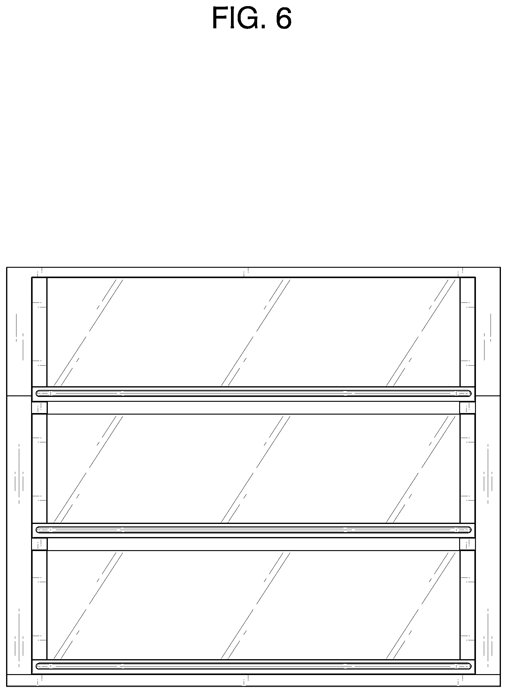 Patent USD1075856 Figure 6 – Interior component for refrigerator