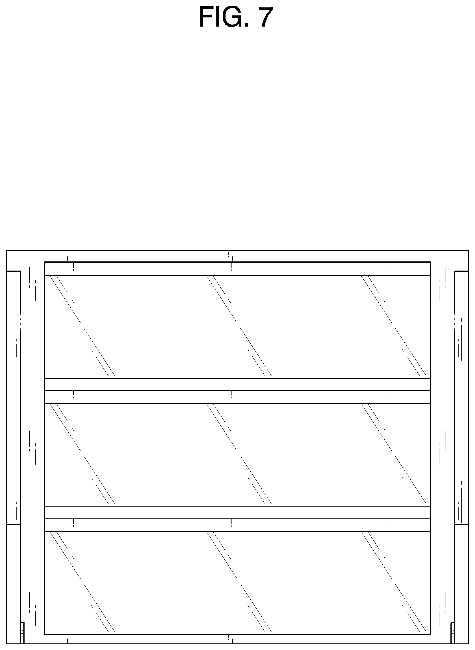 Patent USD1075856 Figure 7 – Interior component for refrigerator