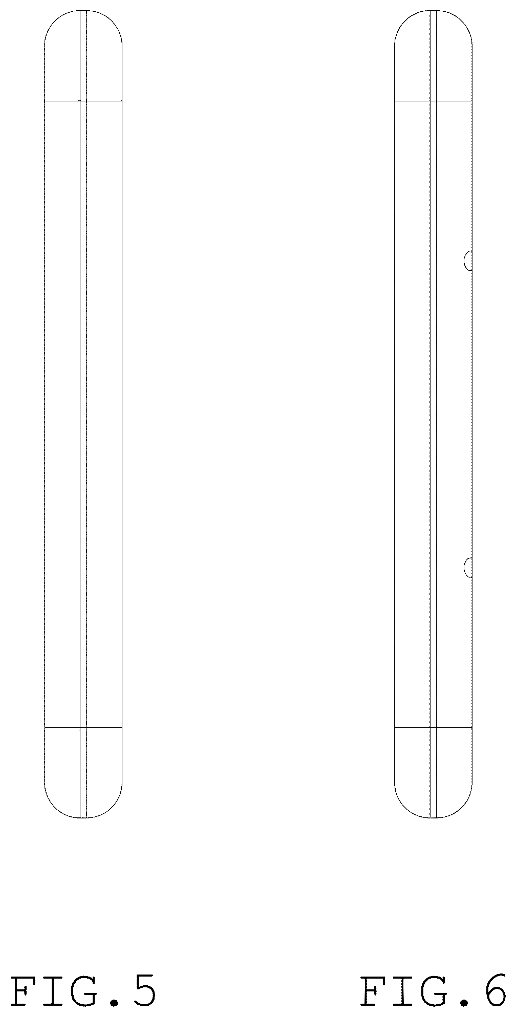 Patent USD1075858 Figure 5 – Refrigerator door