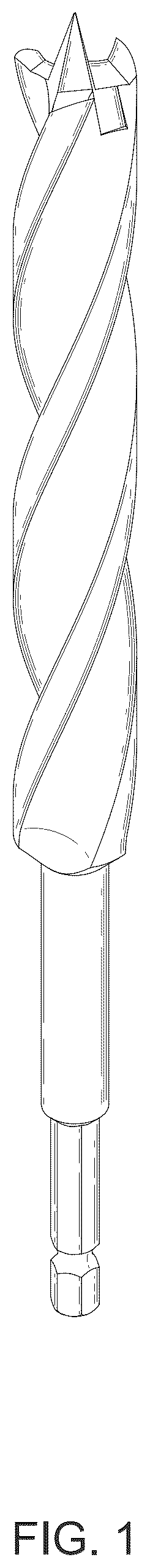 Patent USD1075860 — Woodworking cutting drill — Figure 1