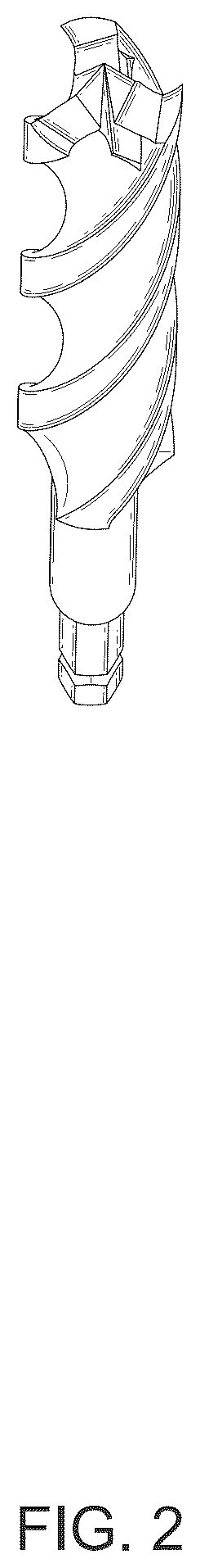 Patent USD1075860 Figure 2 – Woodworking cutting drill