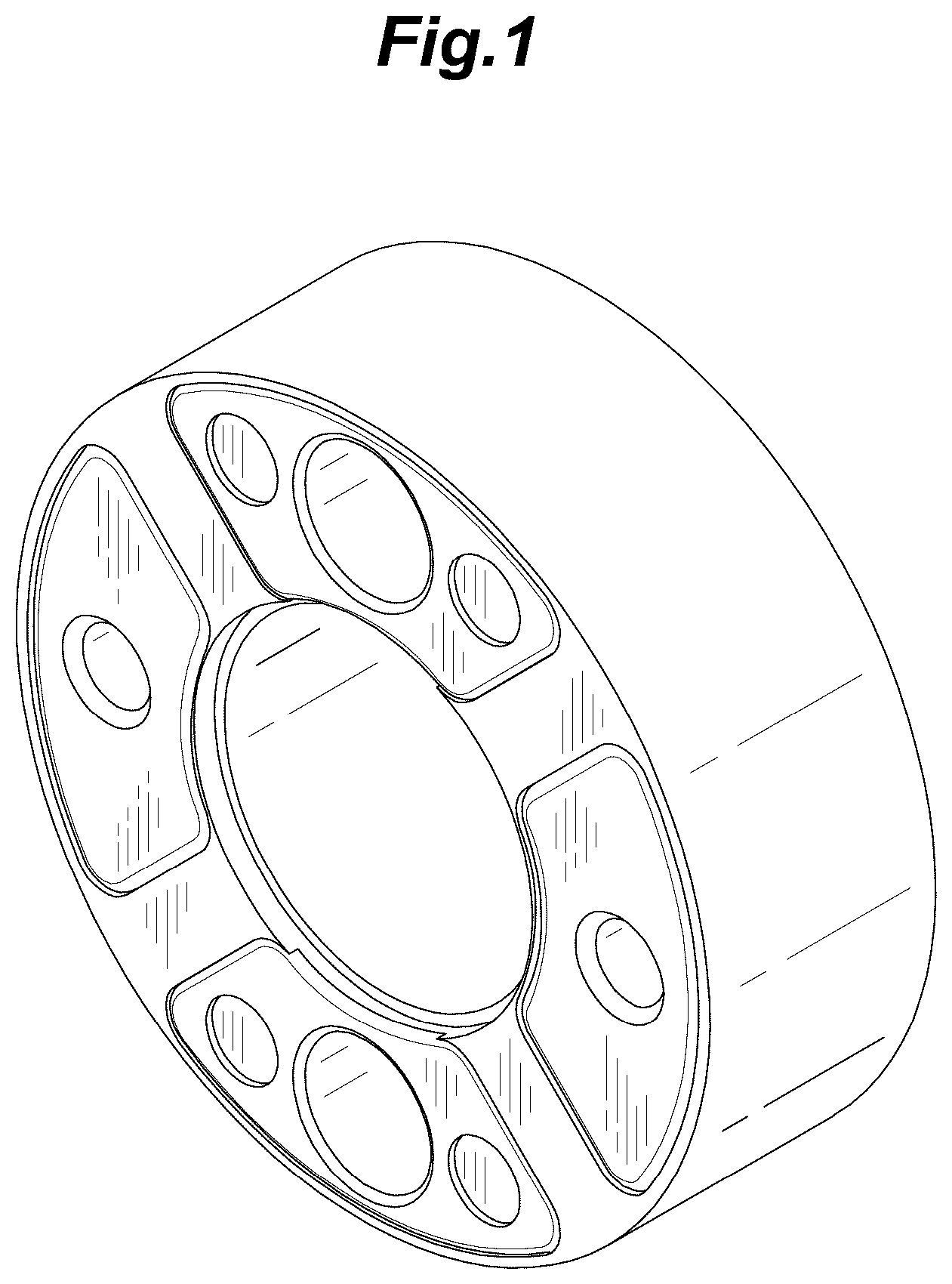 Patent USD1075863 Figure 1 – Element for power transmission coupling