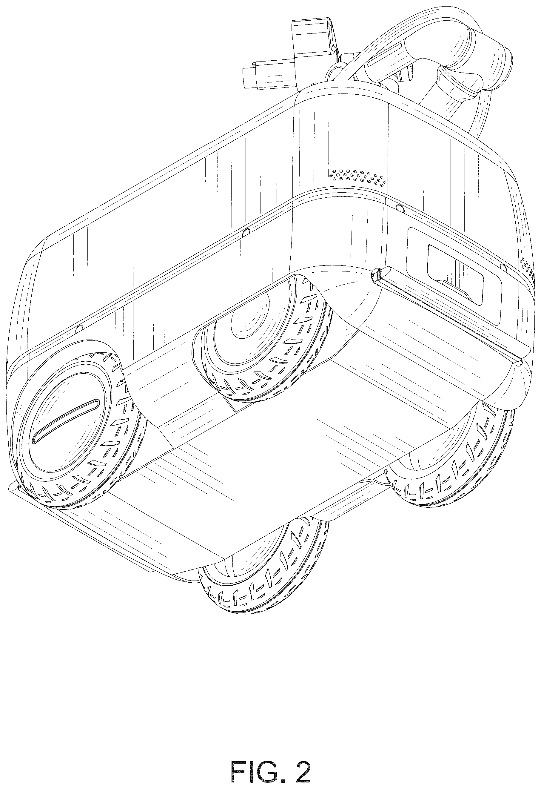 Patent USD1075864 Figure 2 – Charging robot