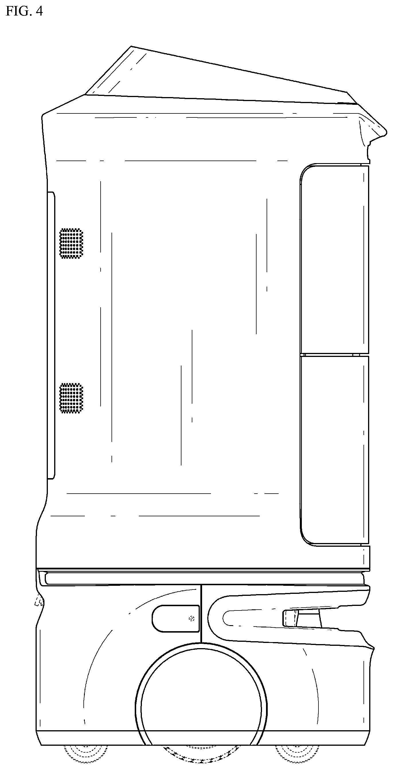 Patent USD1075866 Figure 4 – Robot