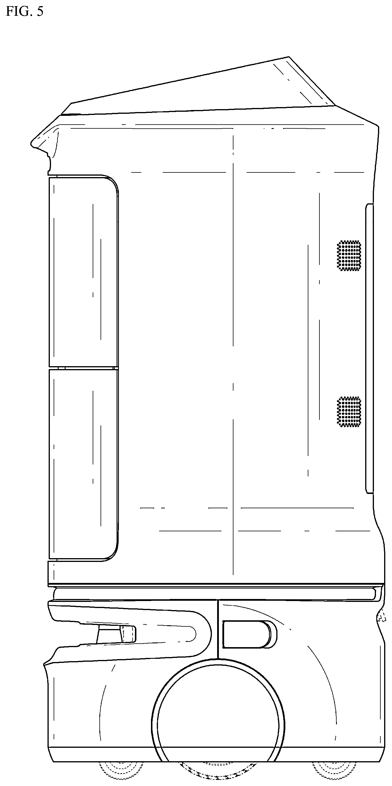 Patent USD1075866 Figure 5 – Robot