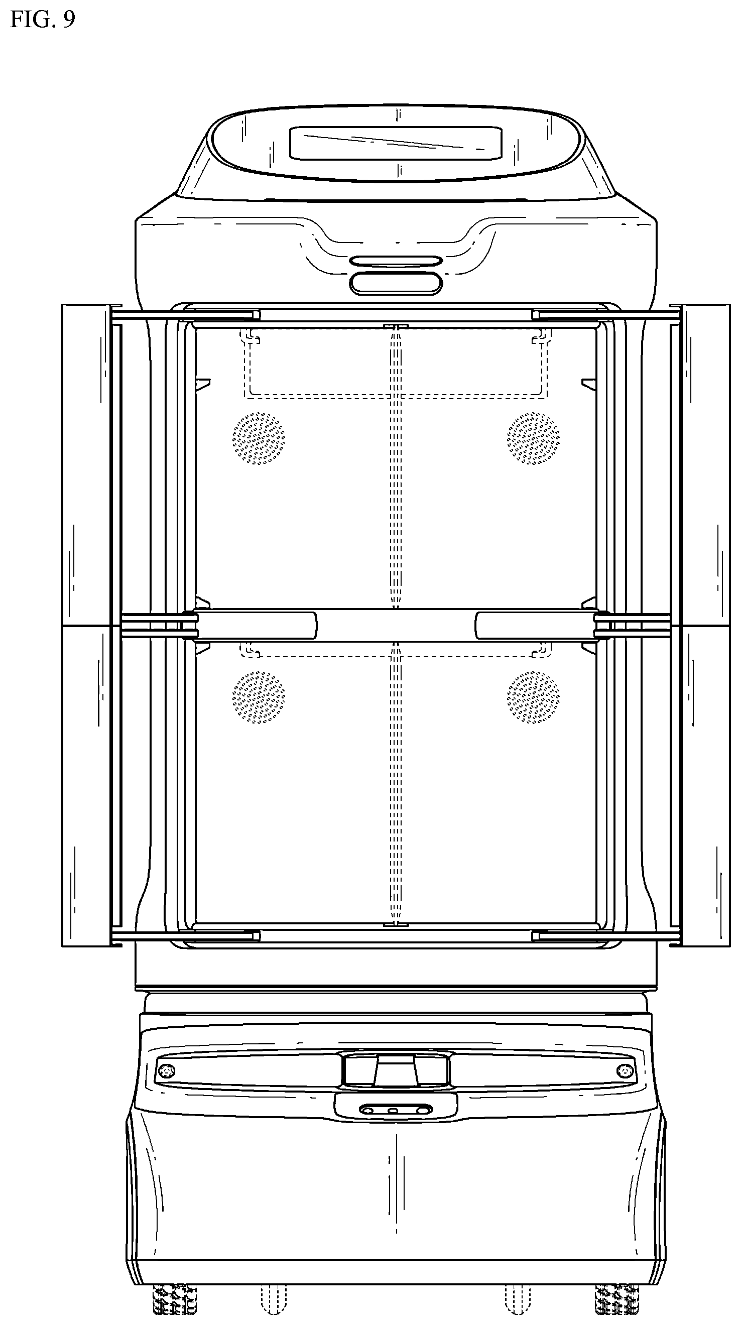 Patent USD1075866 Figure 9 – Robot