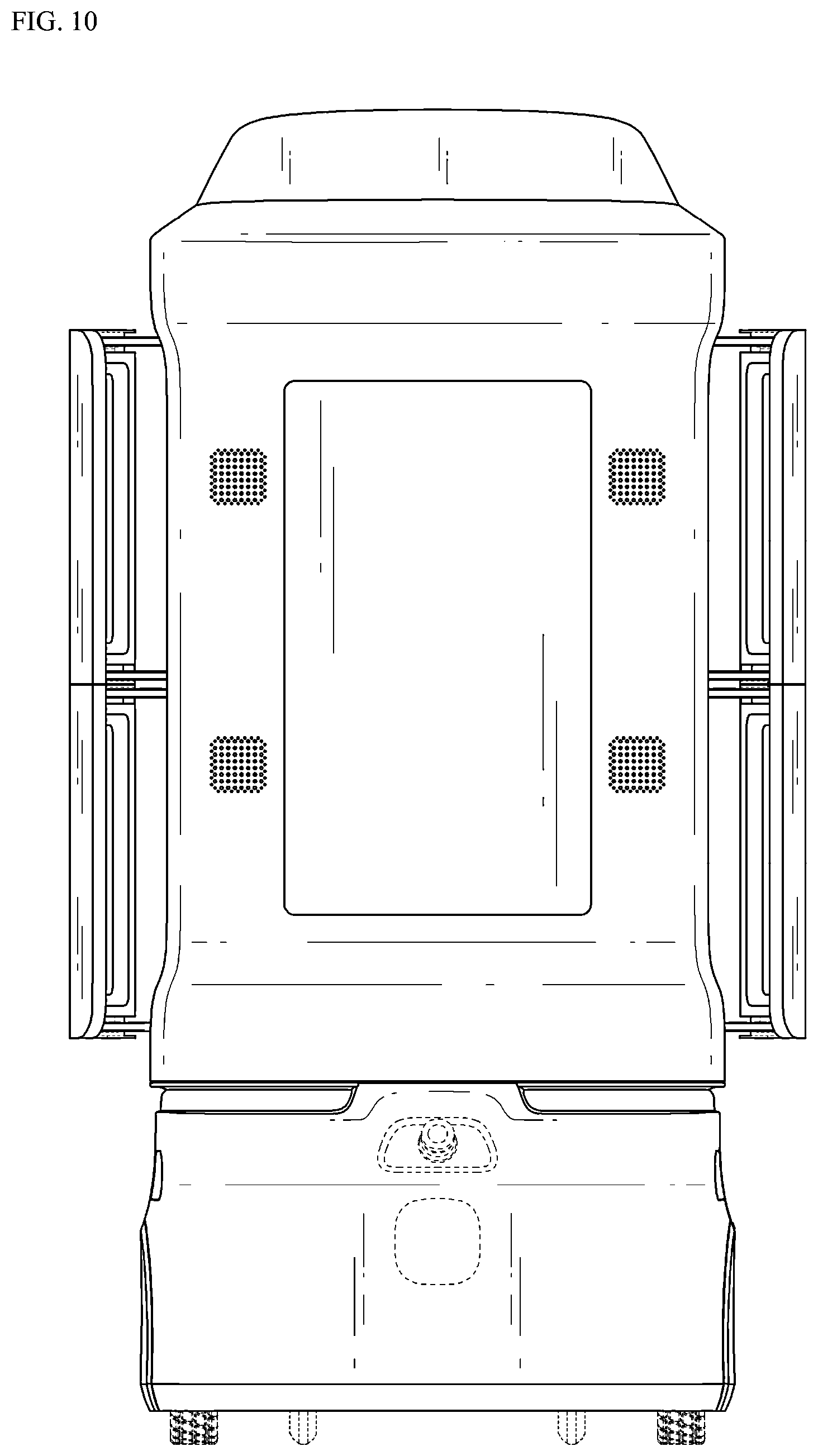 Patent USD1075866 Figure 10 – Robot