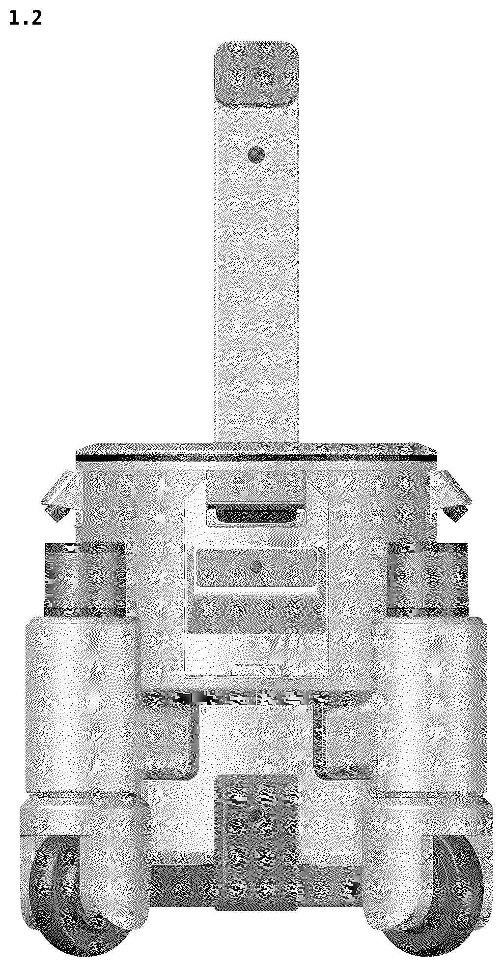 Patent USD1075868 Figure 2 – Industrial maintenance robot
