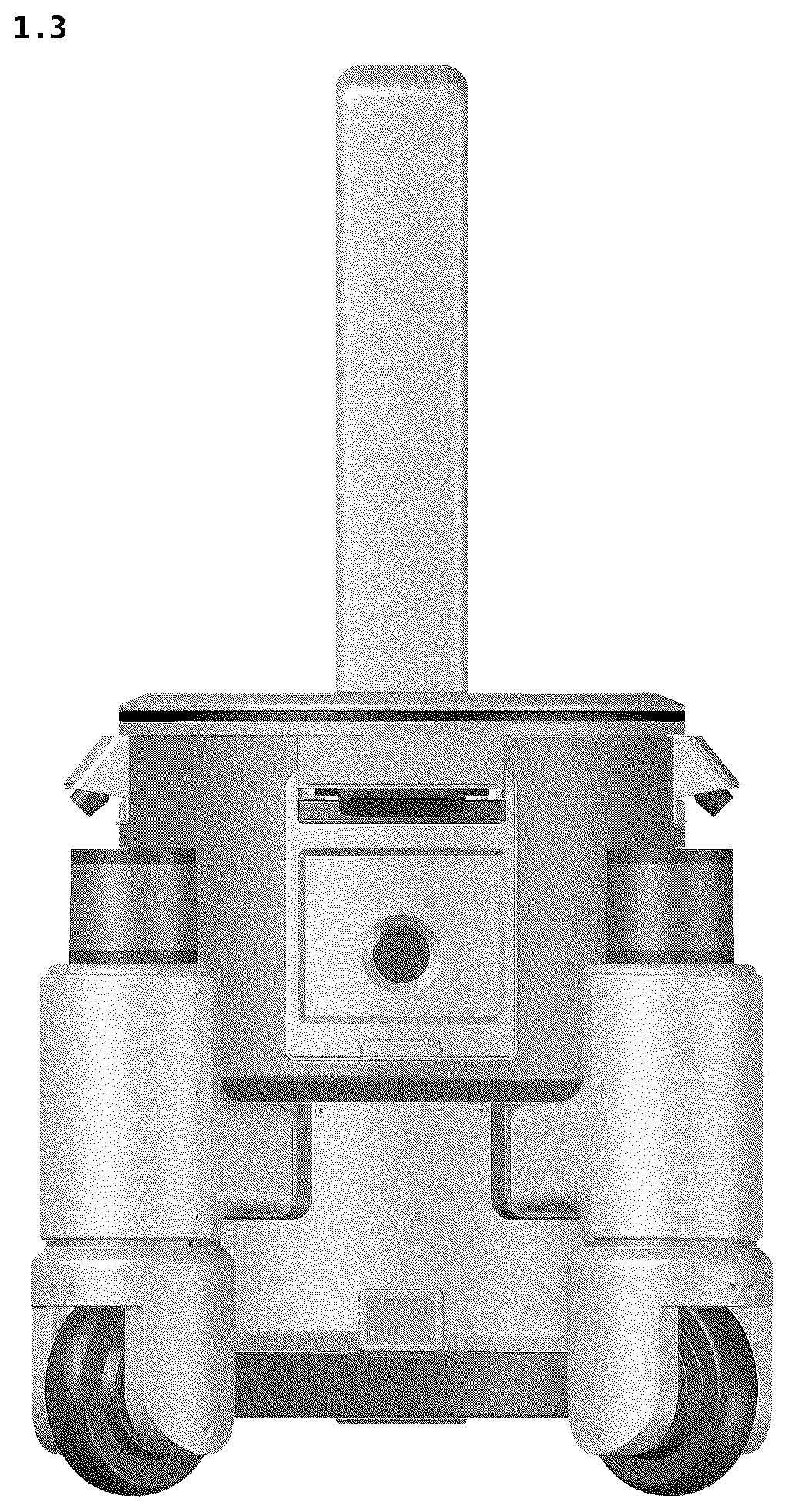 Patent USD1075868 Figure 3 – Industrial maintenance robot