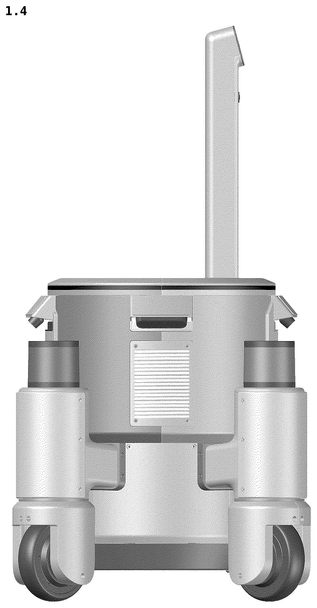Patent USD1075868 Figure 4 – Industrial maintenance robot