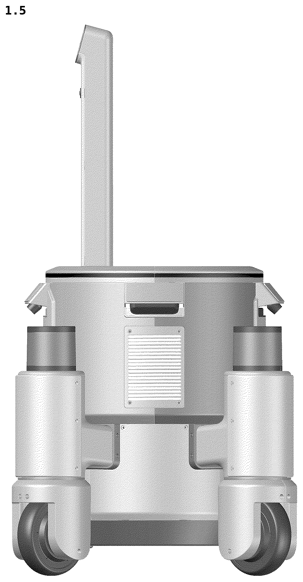 Patent USD1075868 Figure 5 – Industrial maintenance robot
