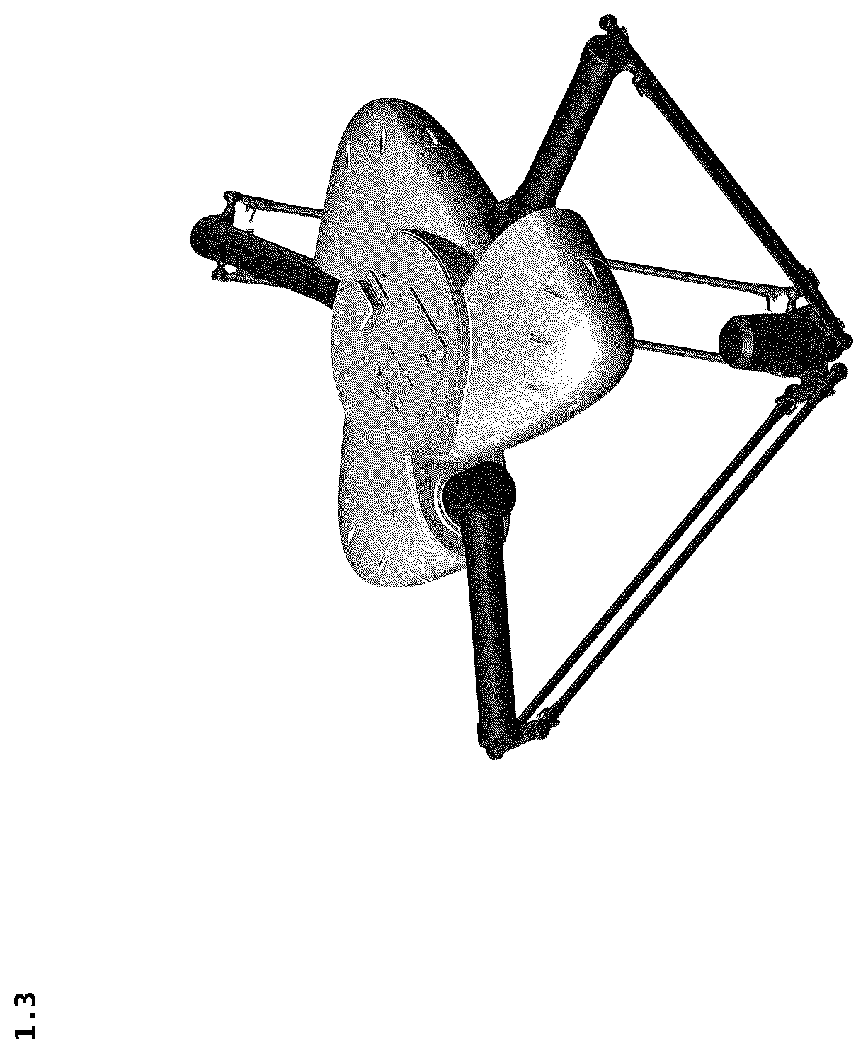 Patent USD1075869 Figure 3 – Industrial robot