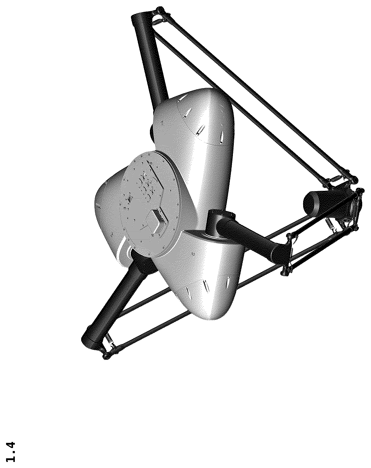 Patent USD1075869 Figure 4 – Industrial robot