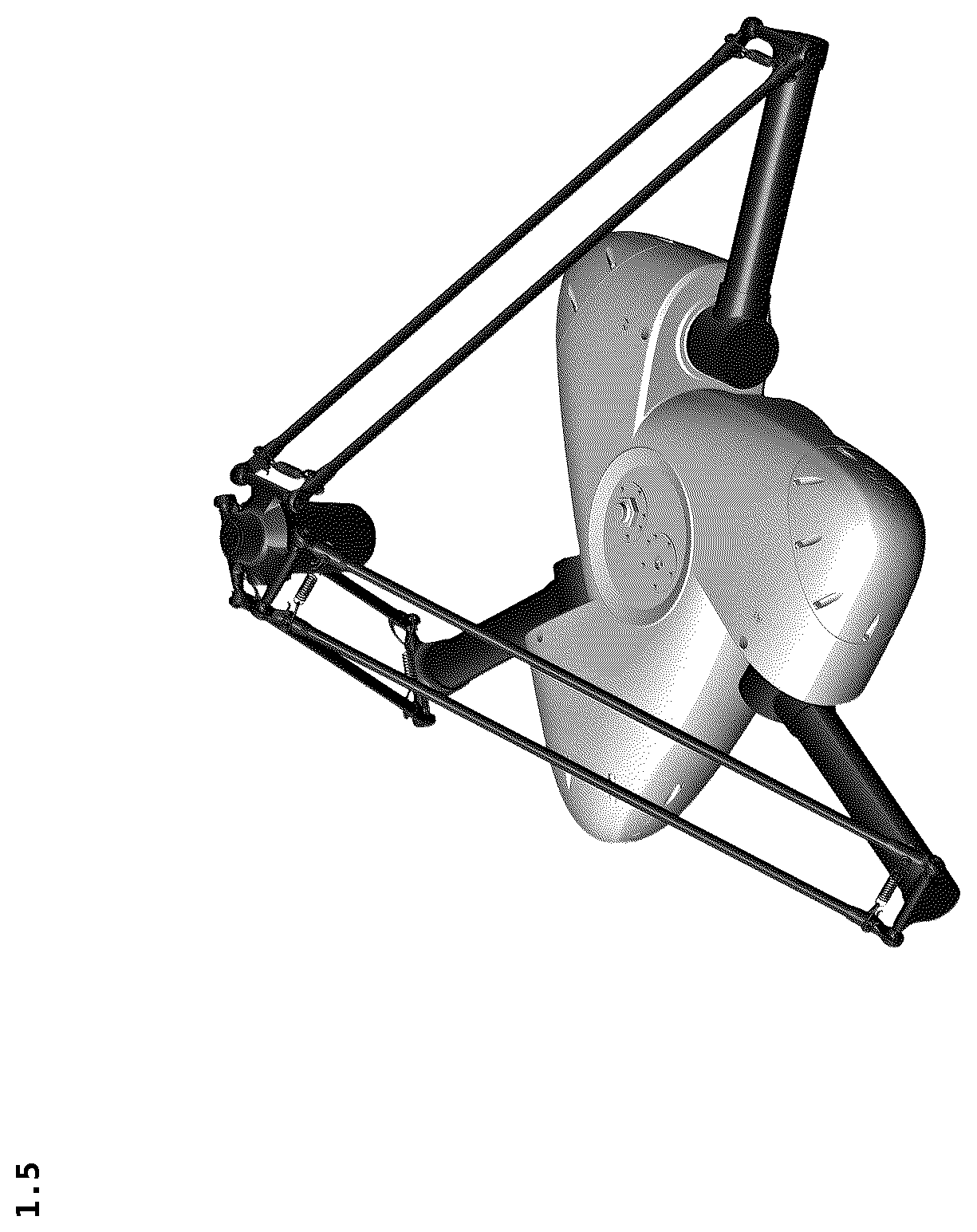Patent USD1075869 Figure 5 – Industrial robot