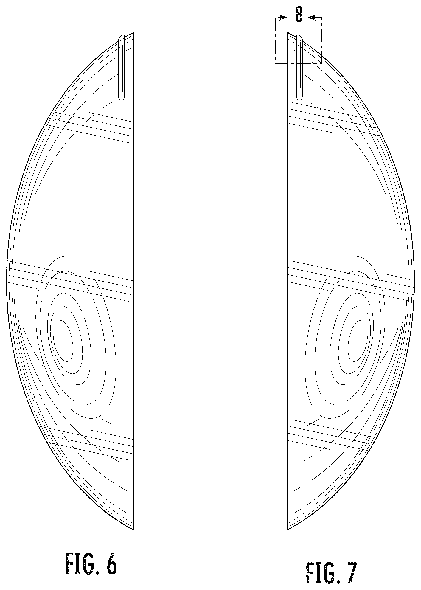 Patent USD1075870 Figure 5 – Contact lens