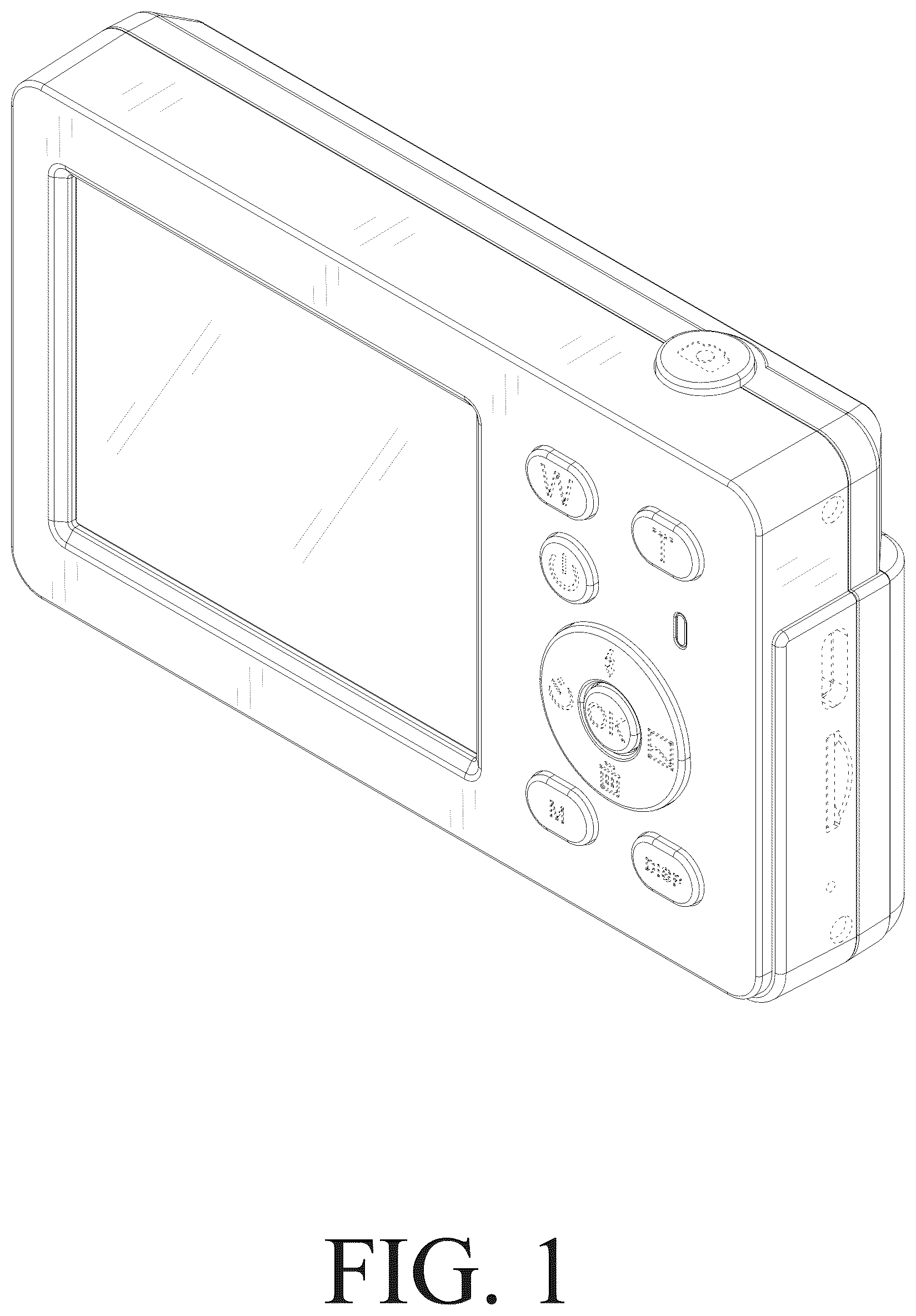 Patent USD1075876 Figure 1 – Camera