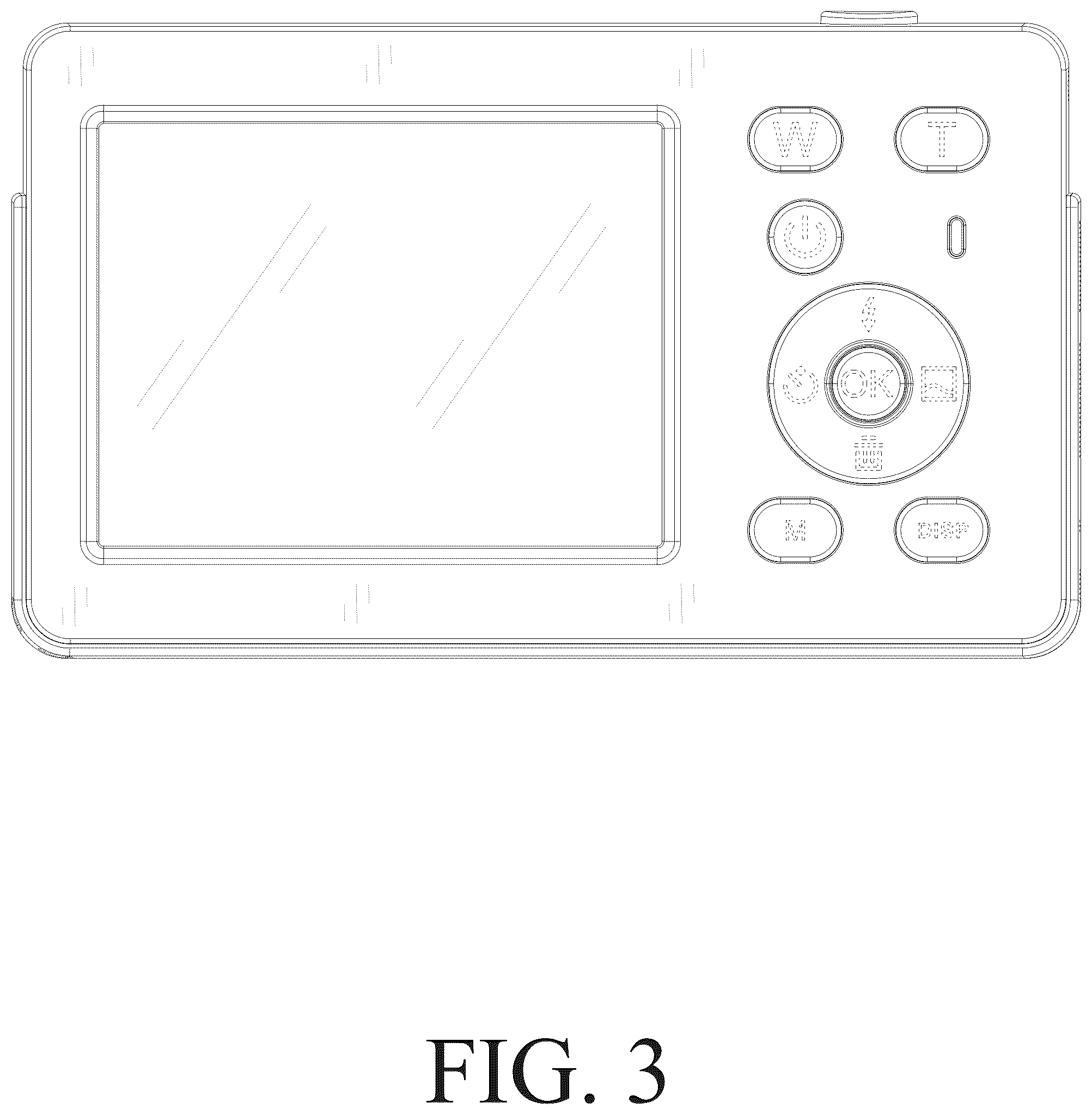 Patent USD1075876 Figure 3 – Camera