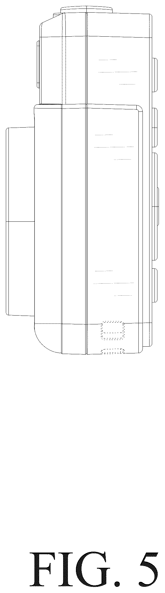 Patent USD1075876 Figure 5 – Camera