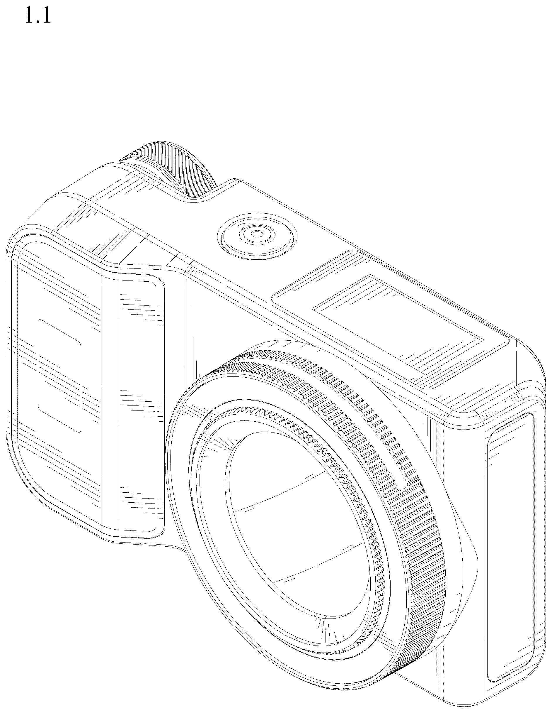 Patent USD1075879 Figure 1 – Photography light