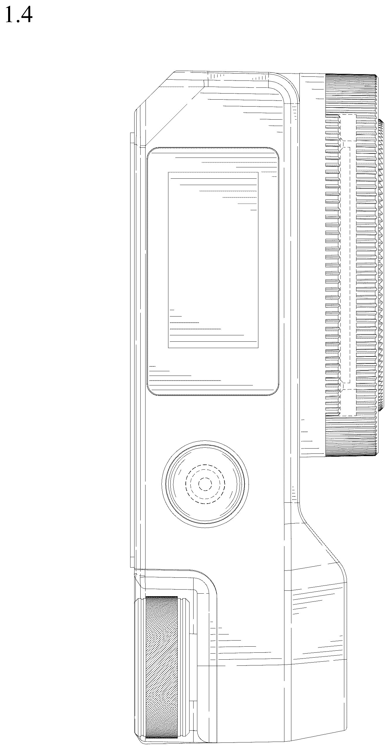 Patent USD1075879 Figure 4 – Photography light