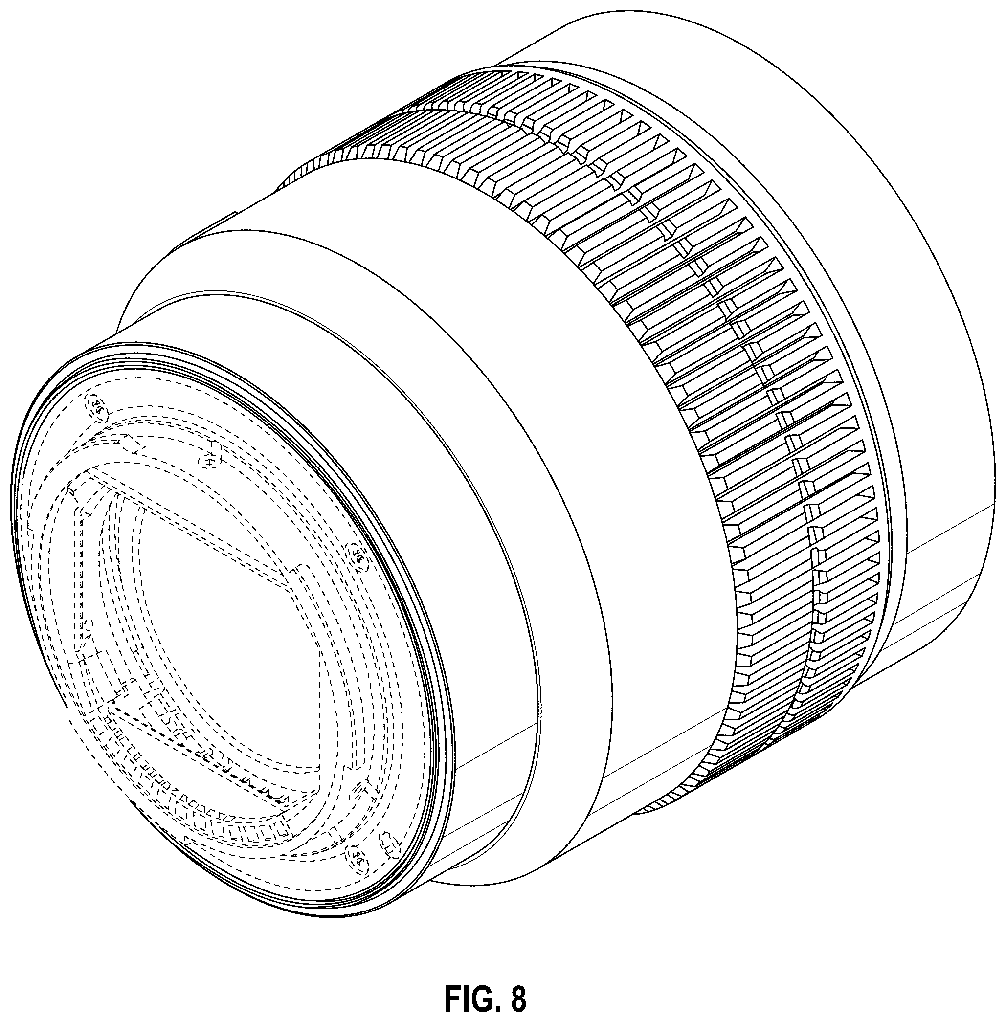 Patent USD1075881 Figure 8 – Interchangeable lens for camera