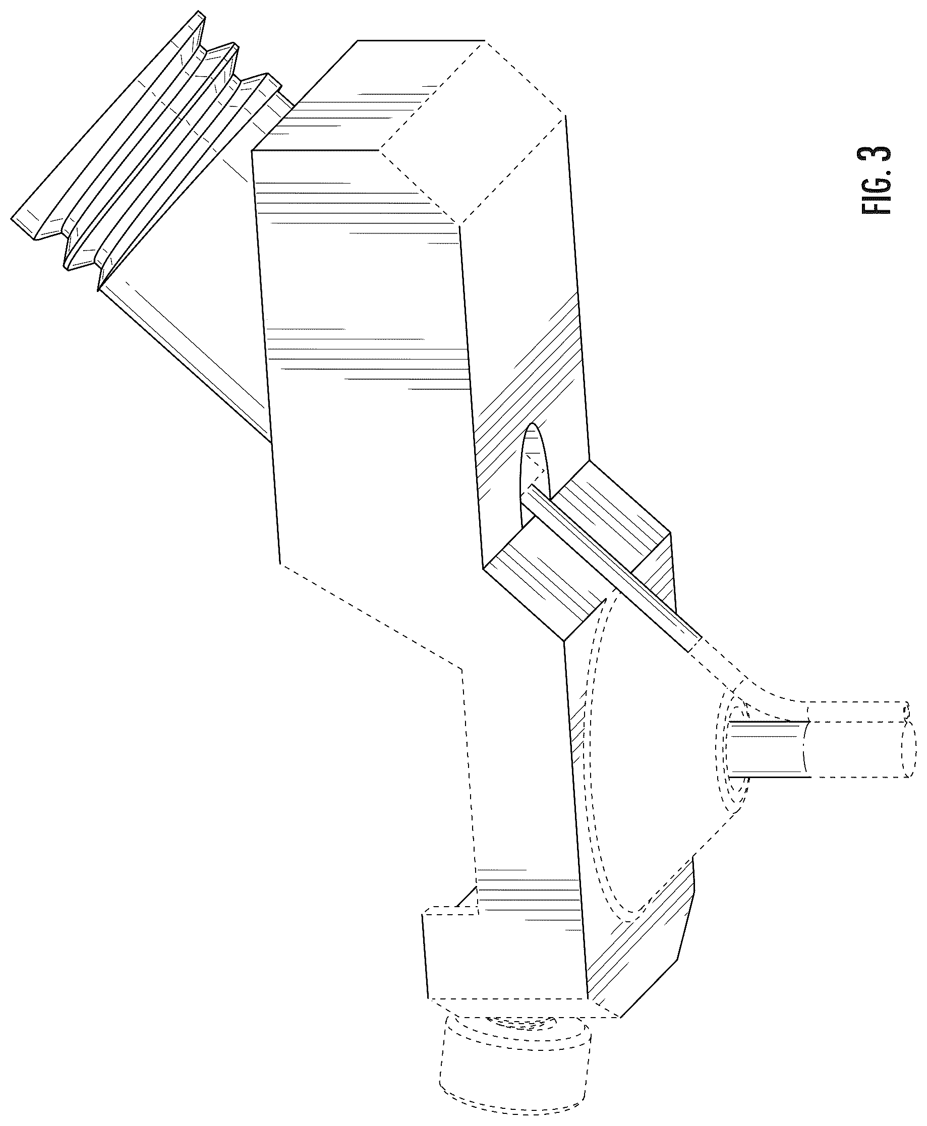 Patent USD1075882 Figure 3 – Device holder