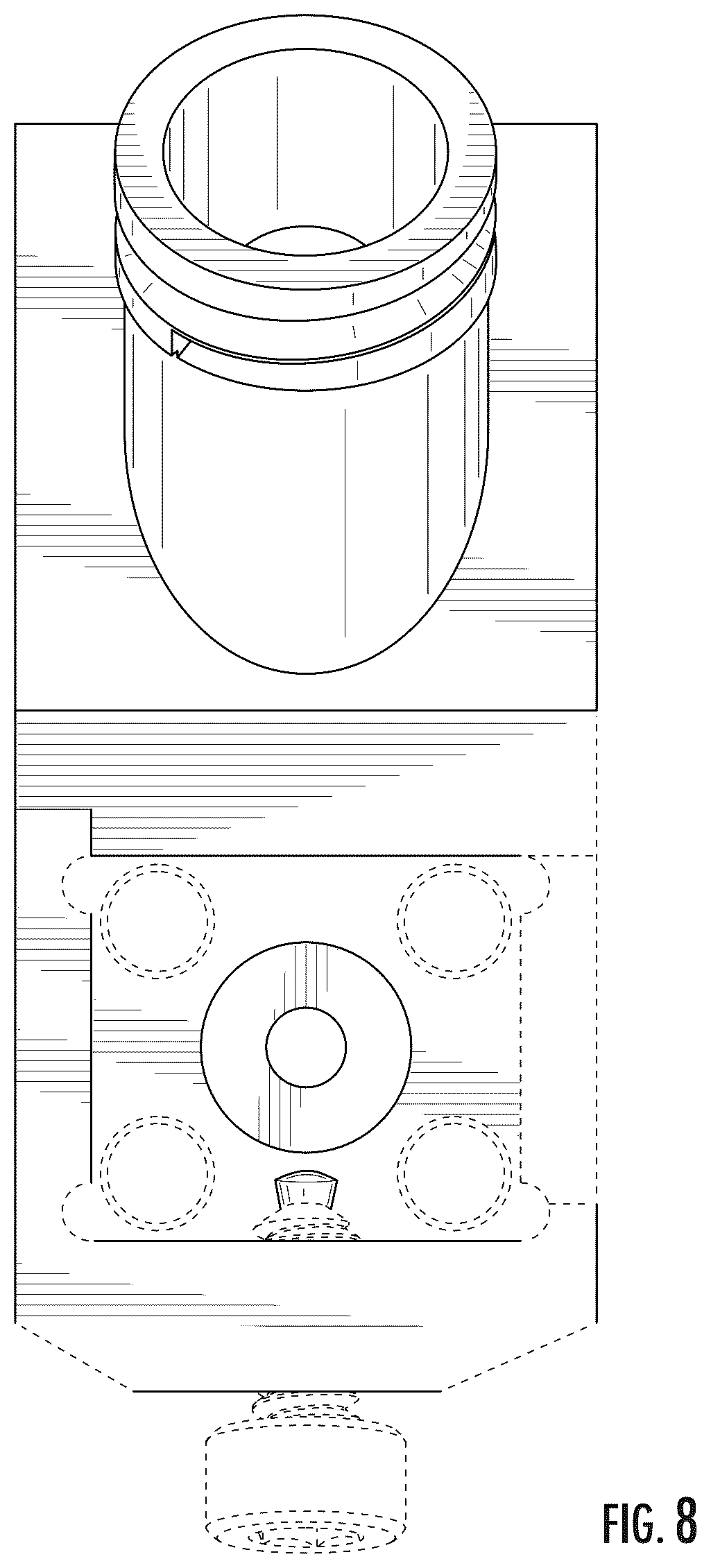 Patent USD1075882 Figure 8 – Device holder