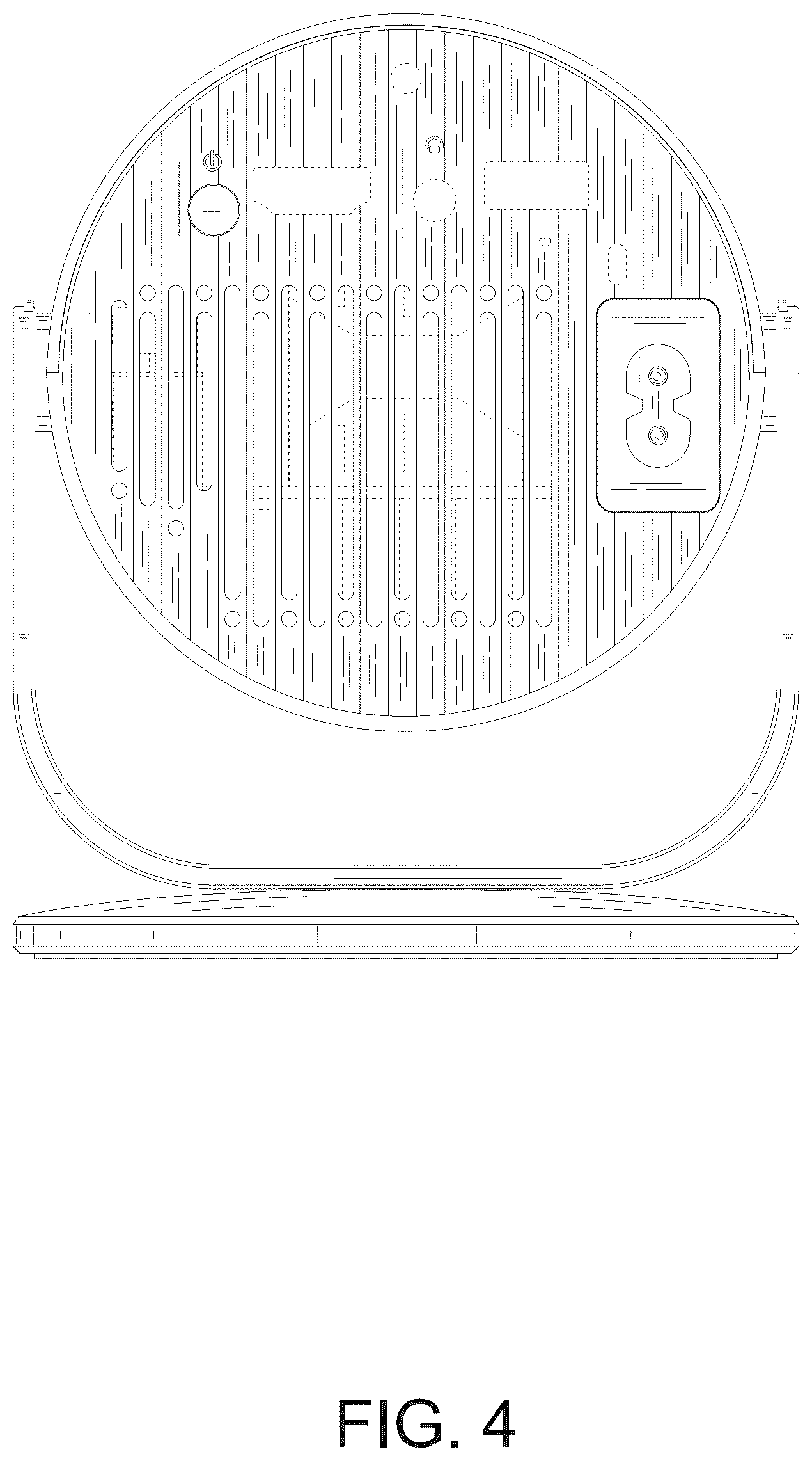 Patent USD1075884 Figure 4 – Projector
