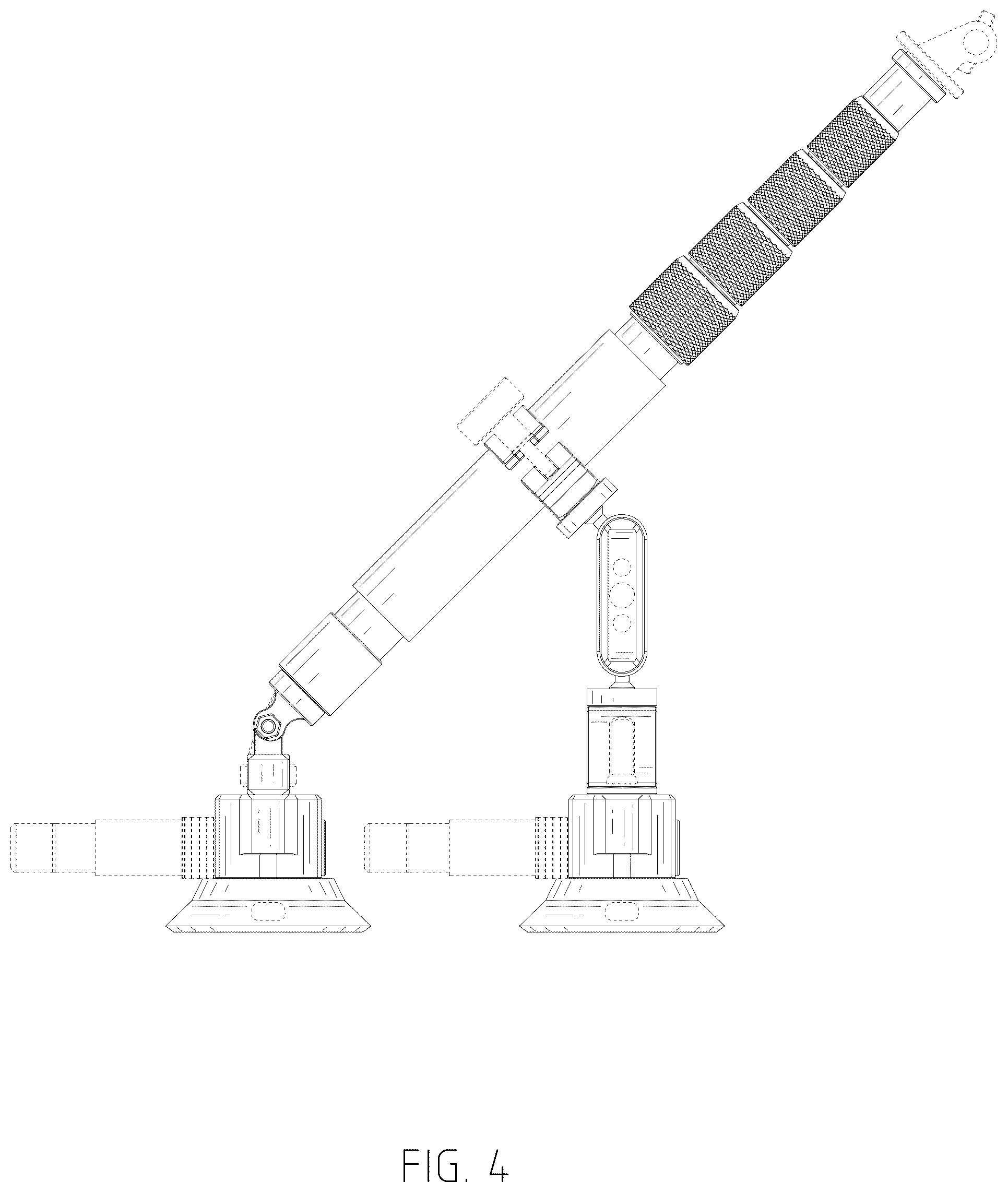 Patent USD1075885 Figure 4 – Suction cup mount