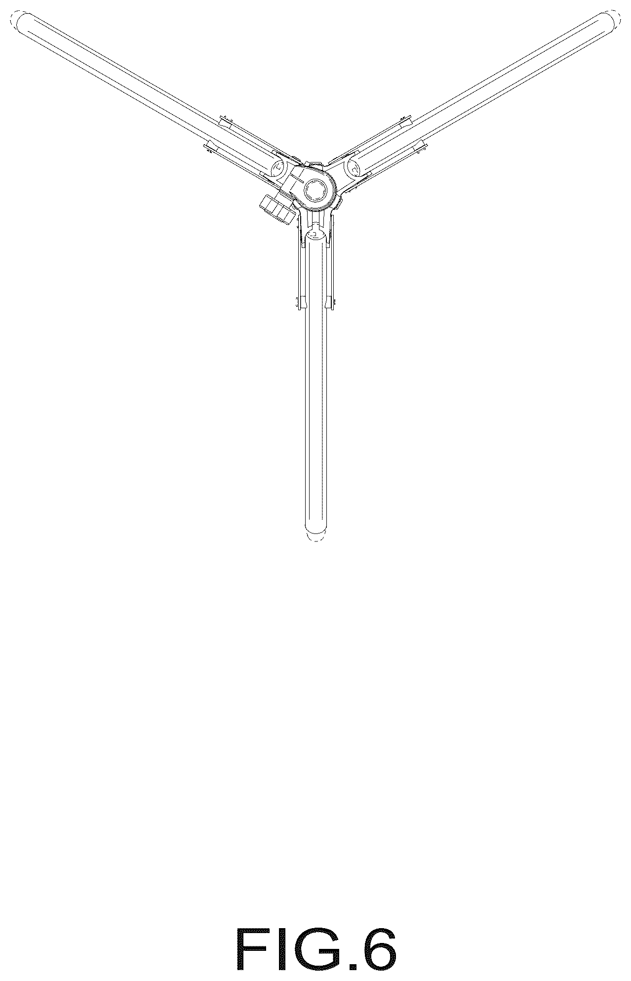 Patent USD1075886 Figure 6 – Light stand