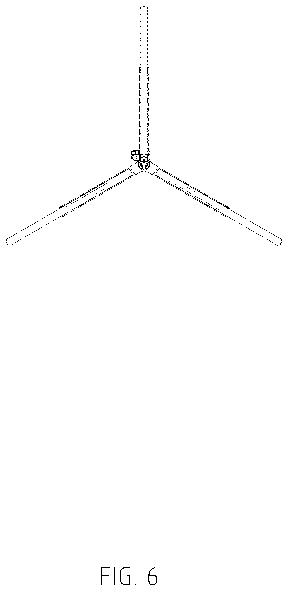Patent USD1075887 Figure 6 – Light stand