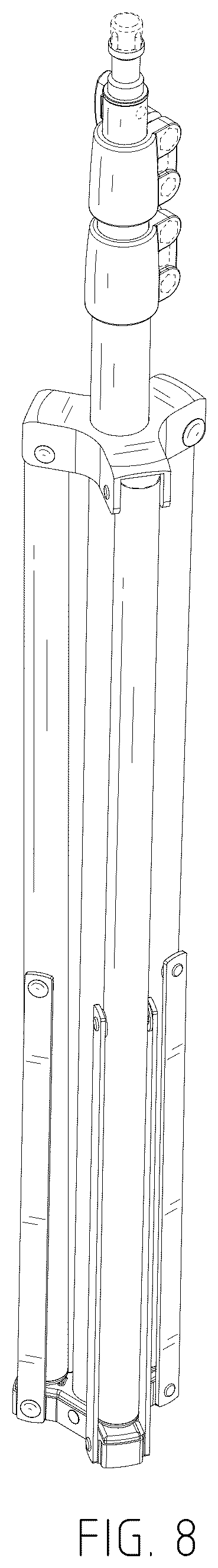 Patent USD1075887 Figure 8 – Light stand